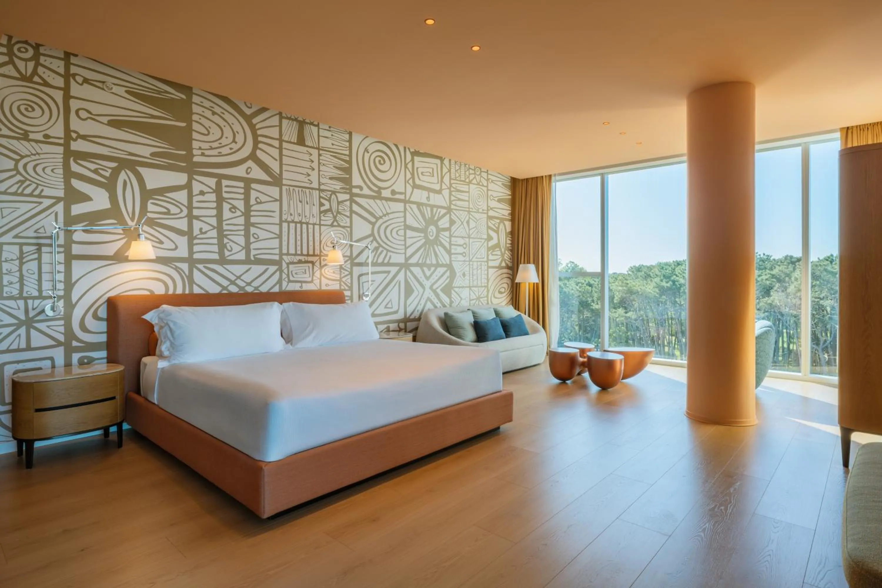 Bed in The Grand Hotel