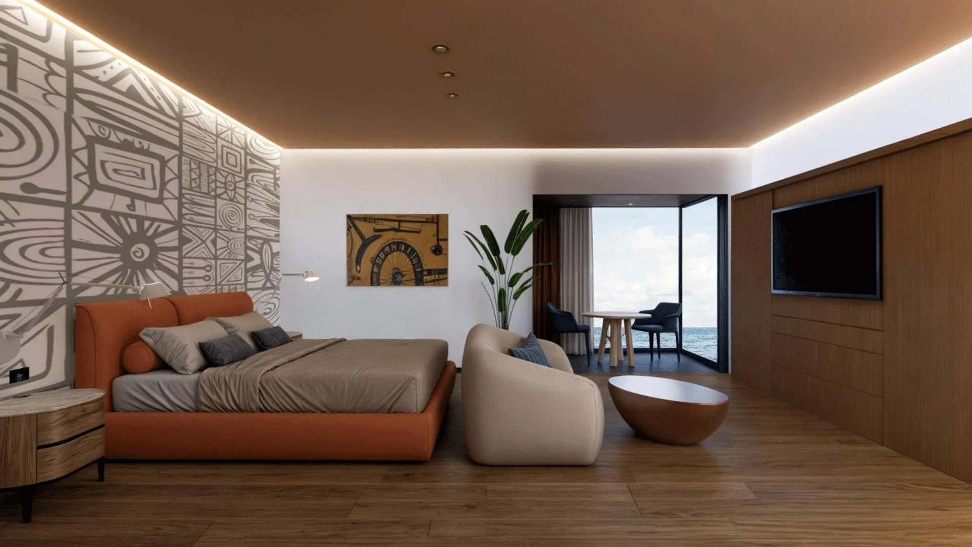 Bedroom in The Grand Hotel