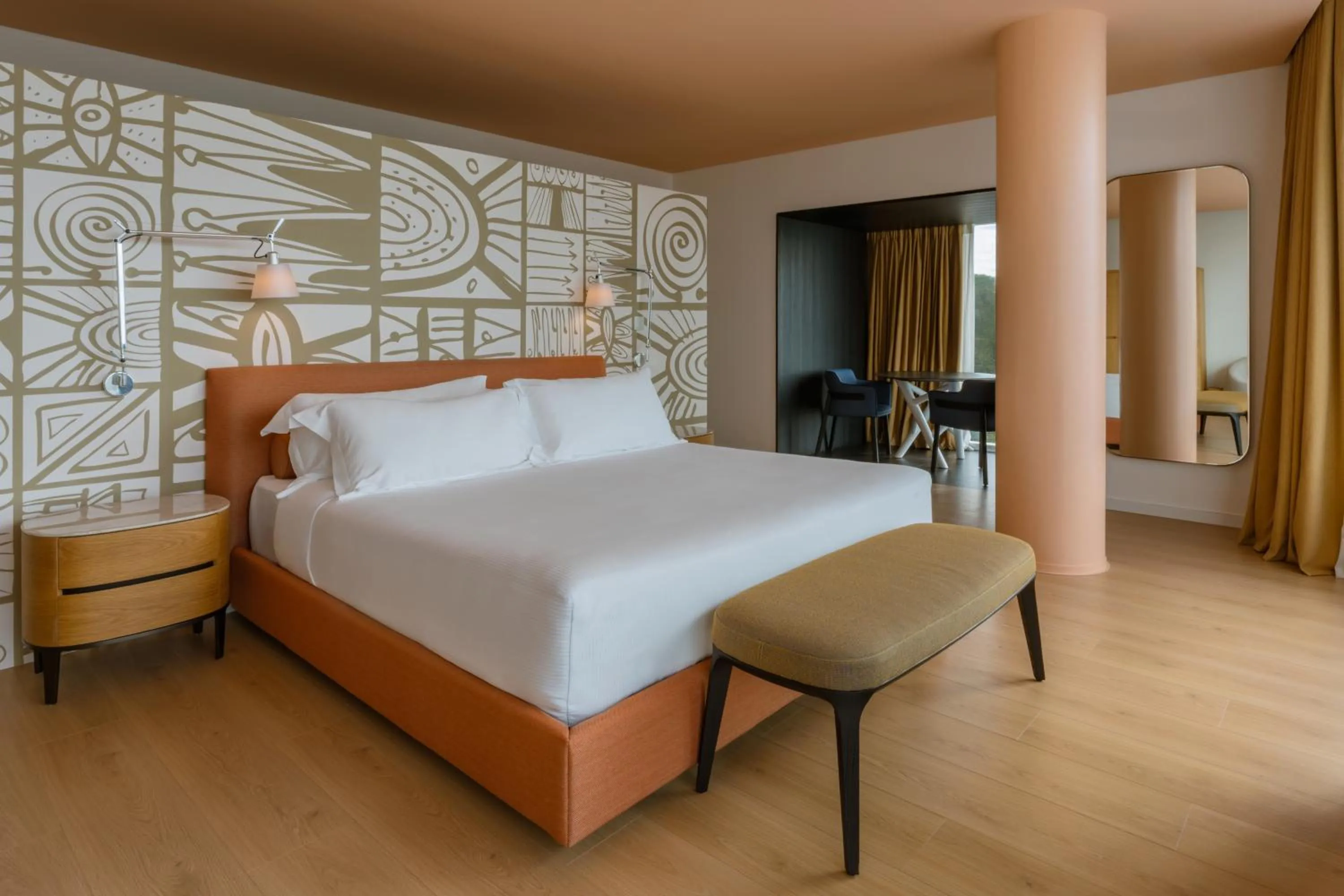 Bed in The Grand Hotel