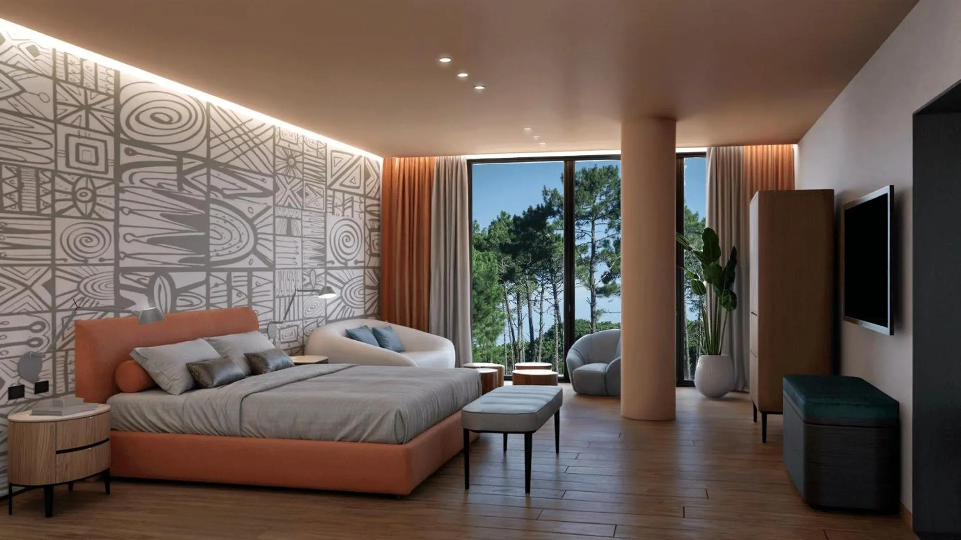 Photo of the whole room, Bed in The Grand Hotel