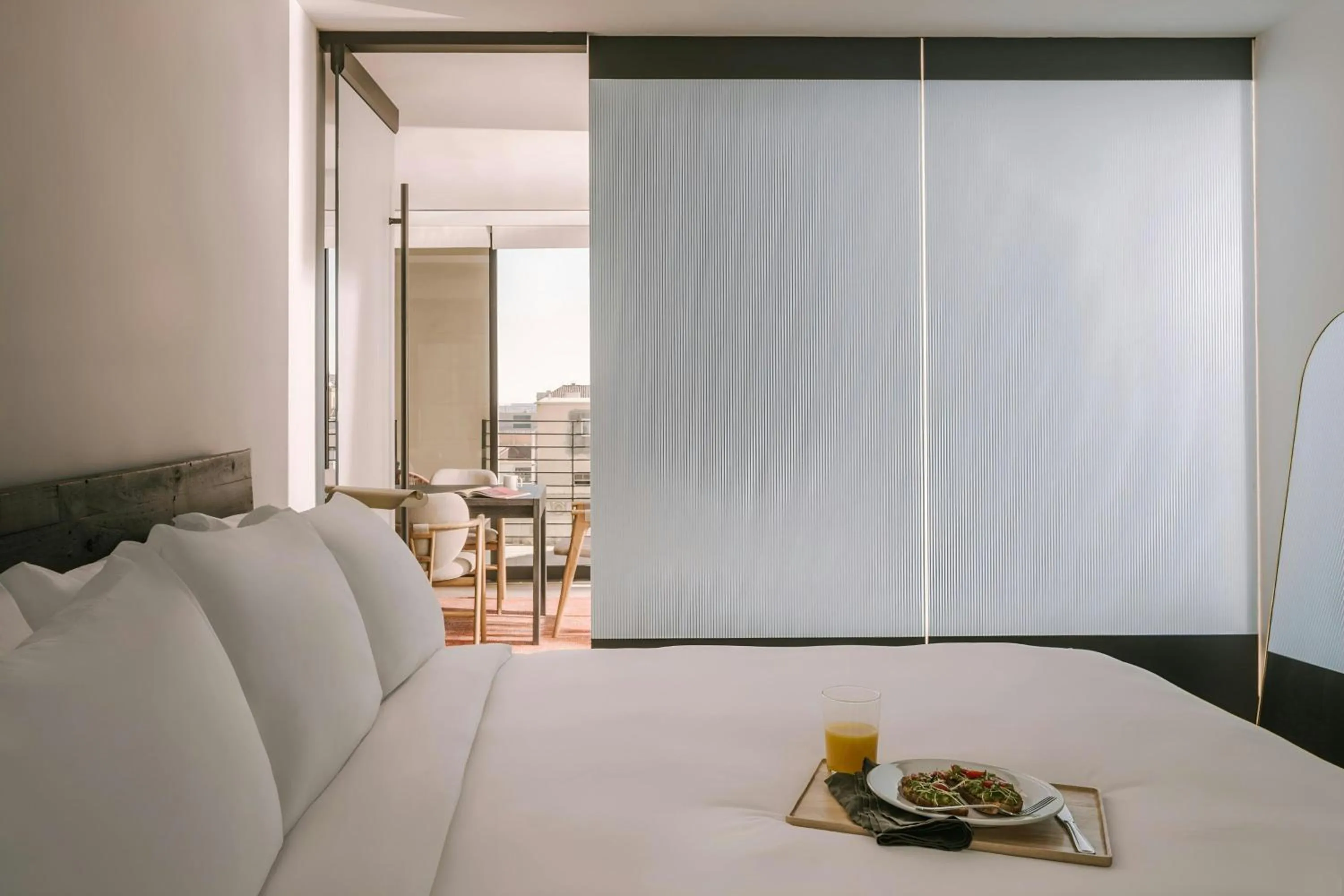 Bedroom in Sonder by Marriott Bonvoy The Winfield Apartments Downtown LA