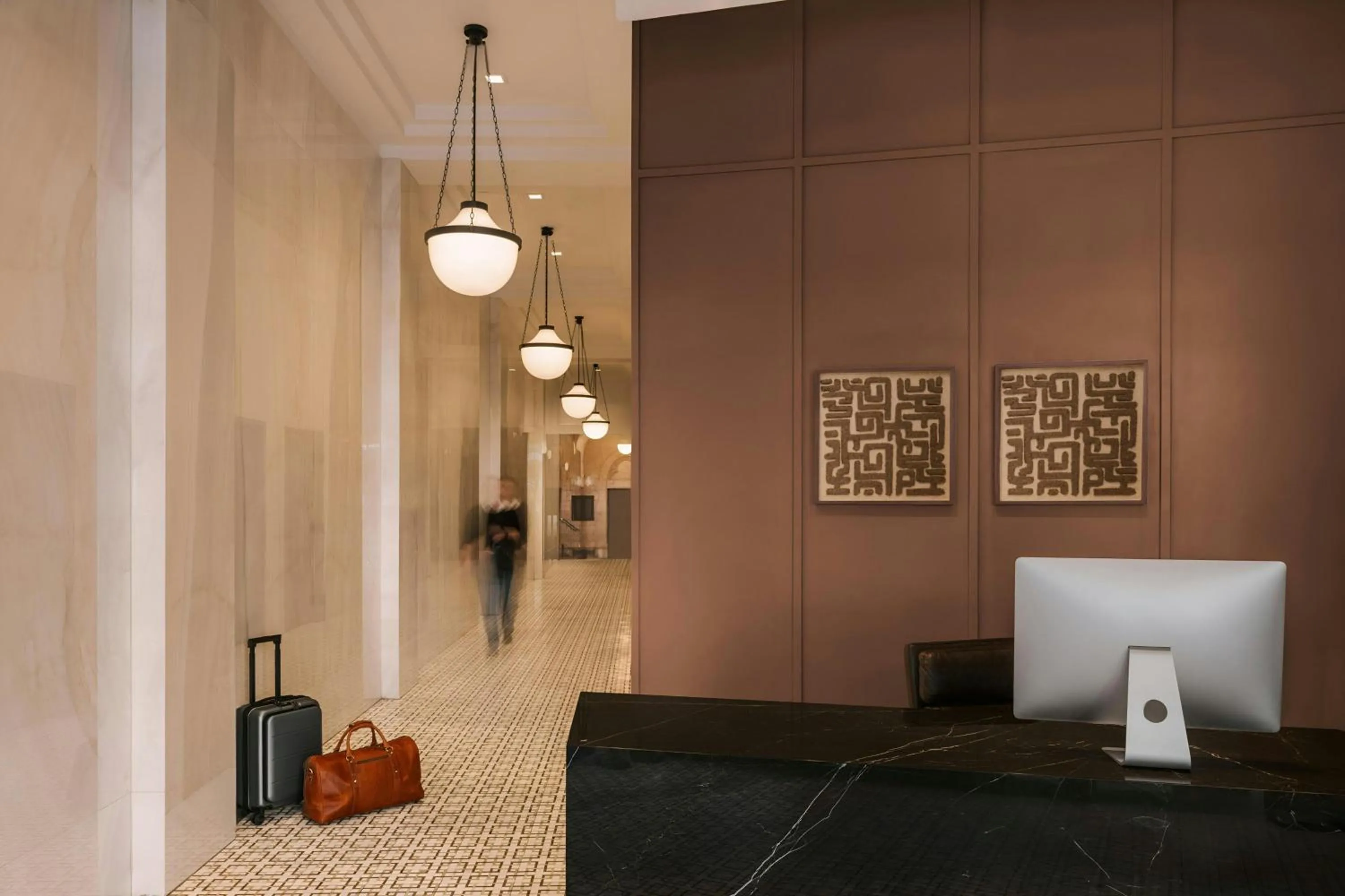 Lobby or reception in Sonder by Marriott Bonvoy The Winfield Apartments Downtown LA
