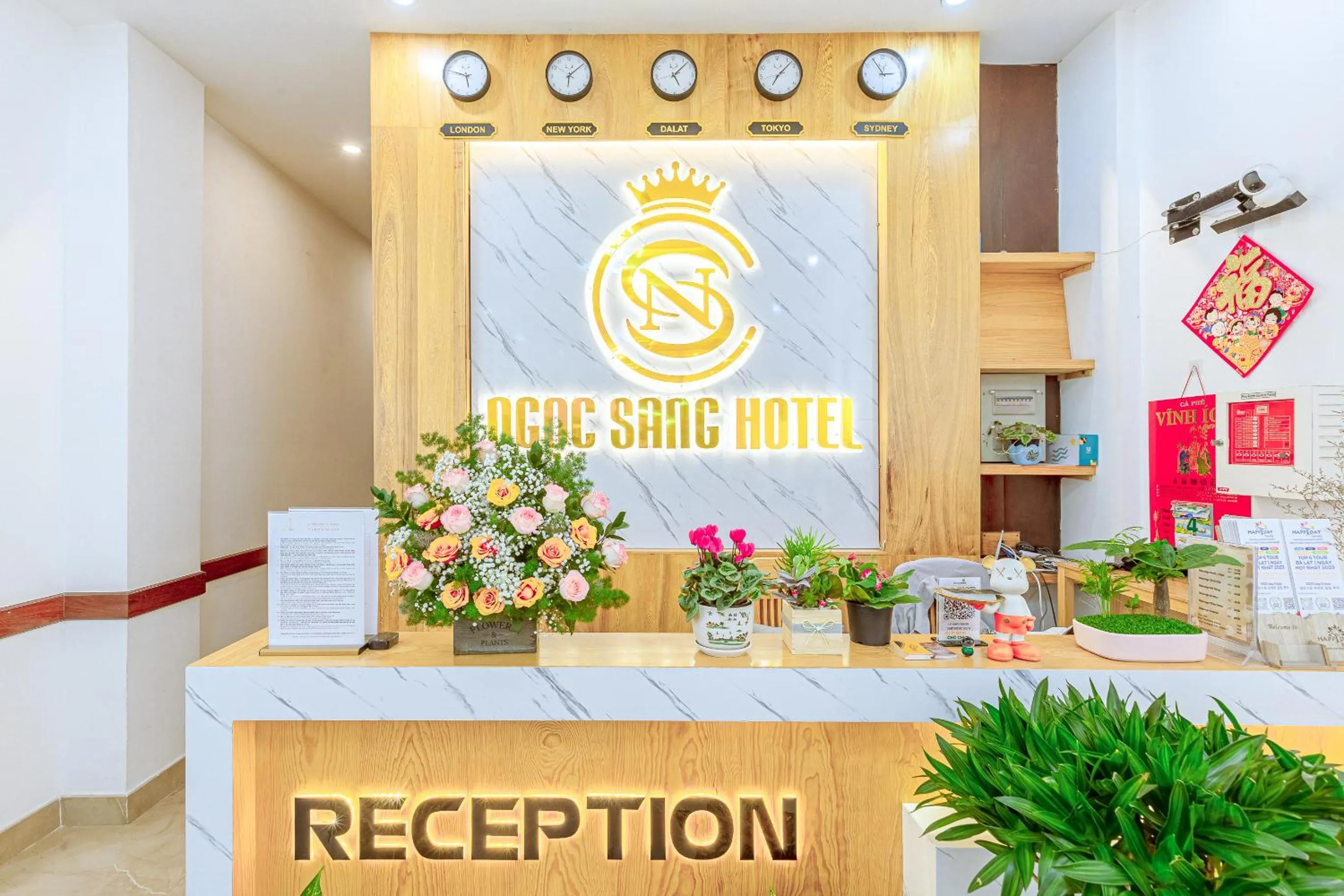 Property logo or sign in Ngọc Sang 1 Hotel
