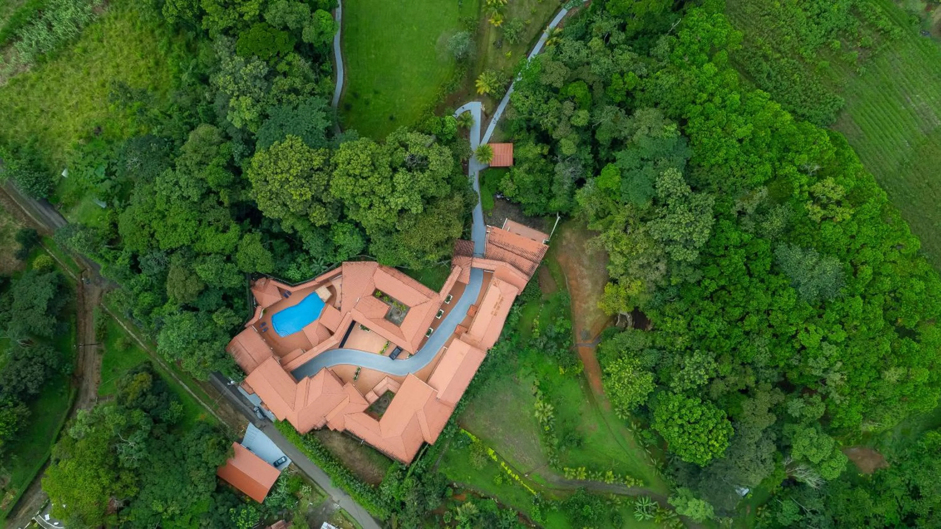 Property building in Serenity Hotel & Villas