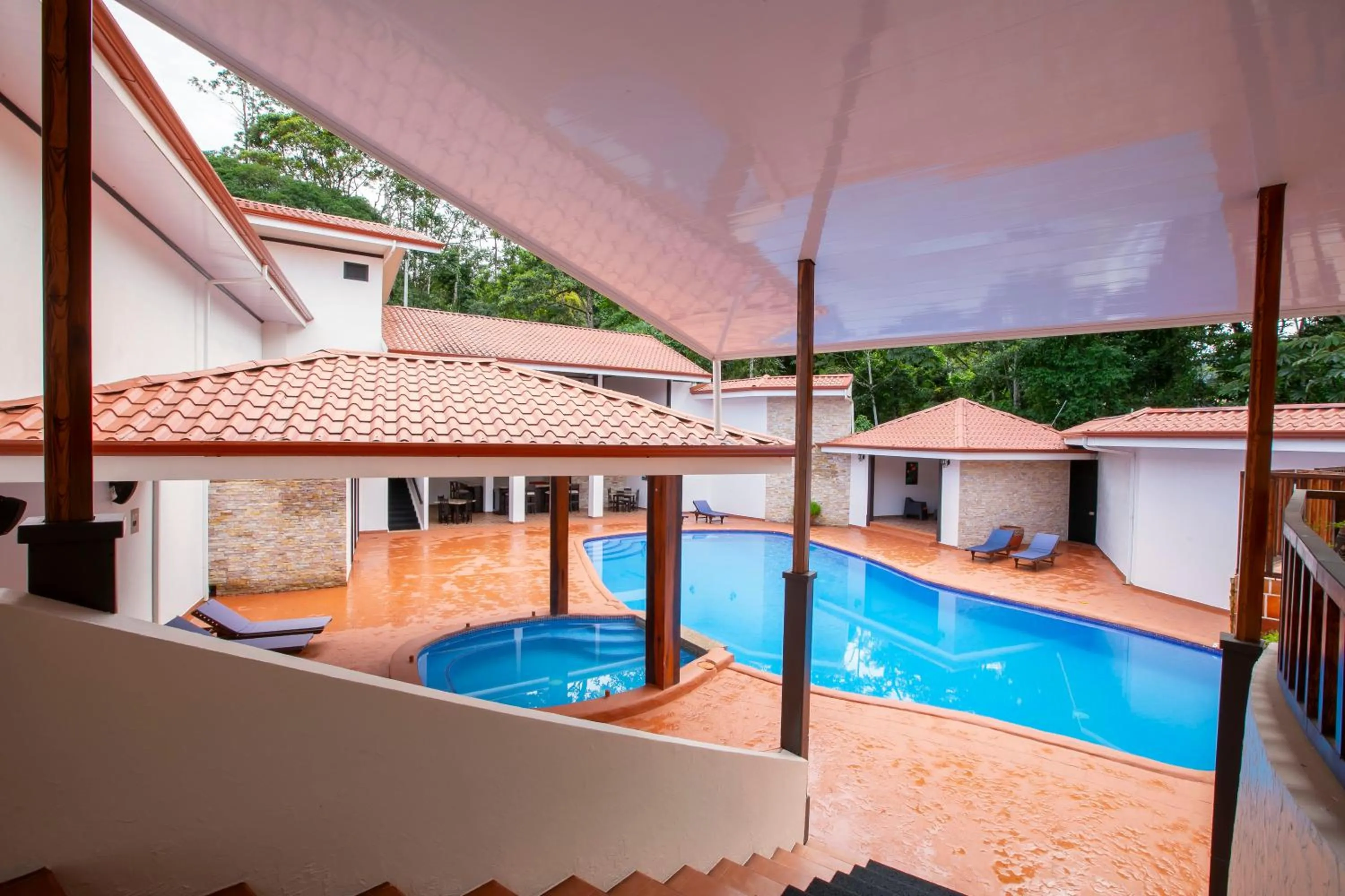 Swimming pool in Serenity Hotel & Villas