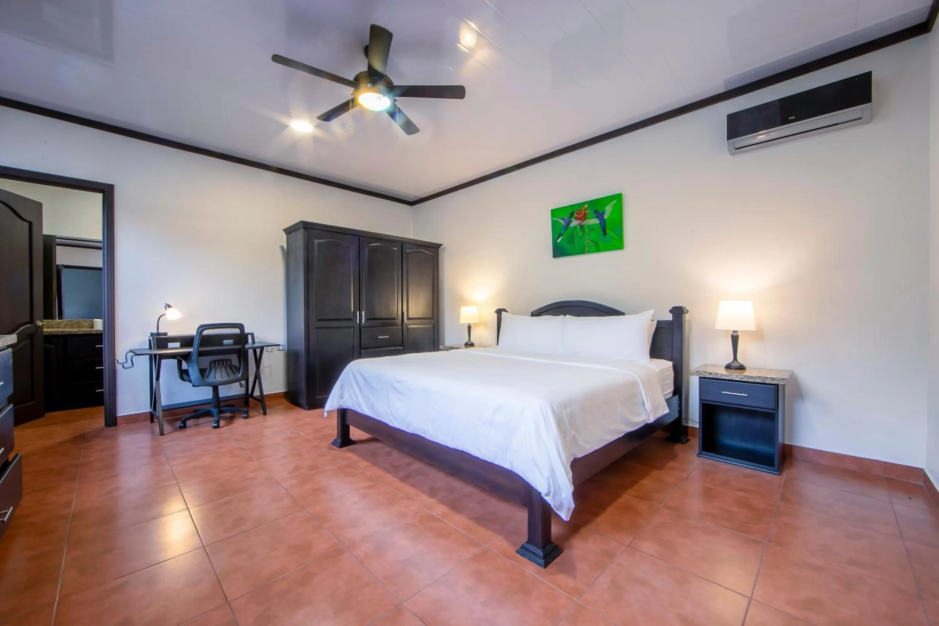 Bed in Serenity Hotel & Villas