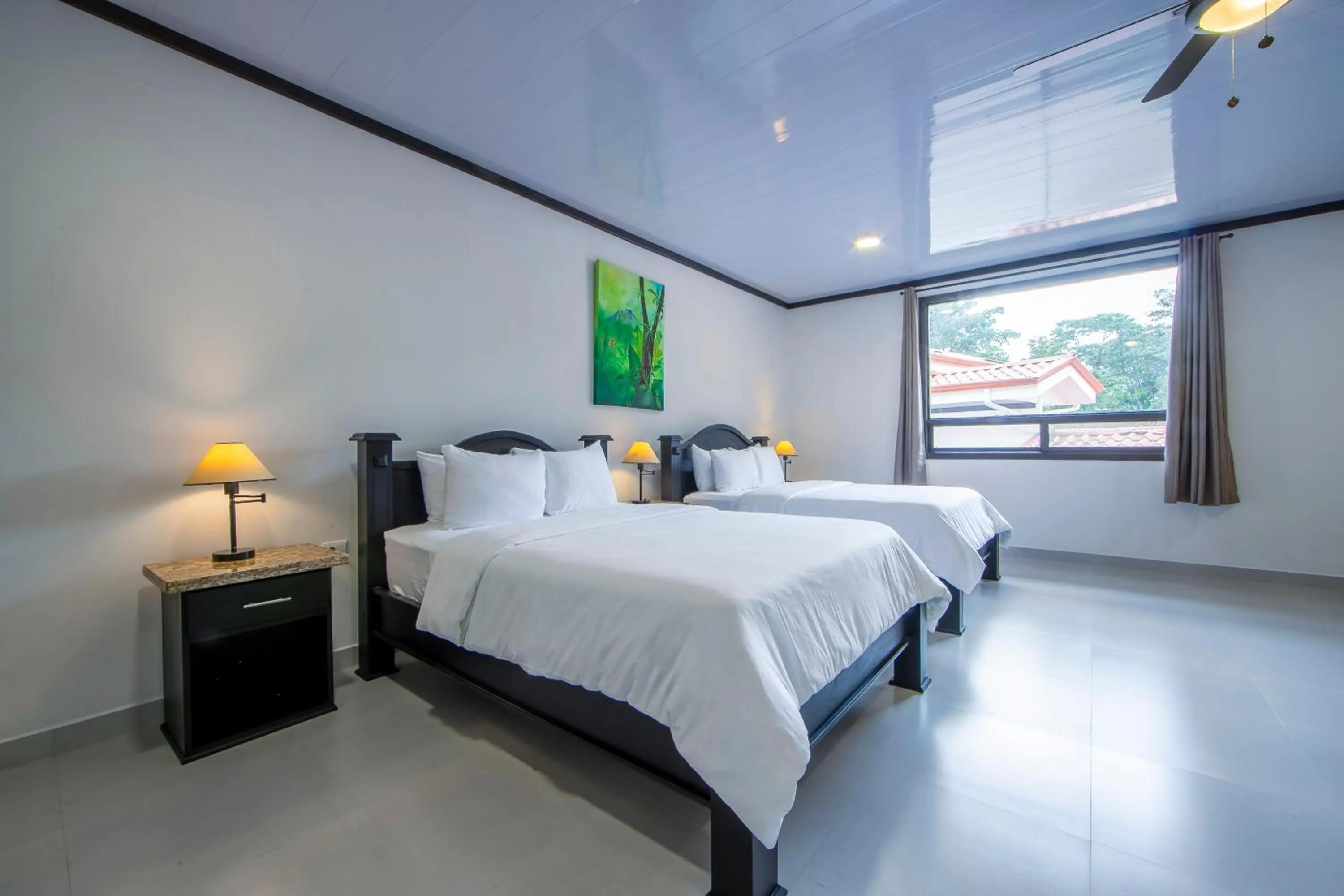 Bed in Serenity Hotel & Villas