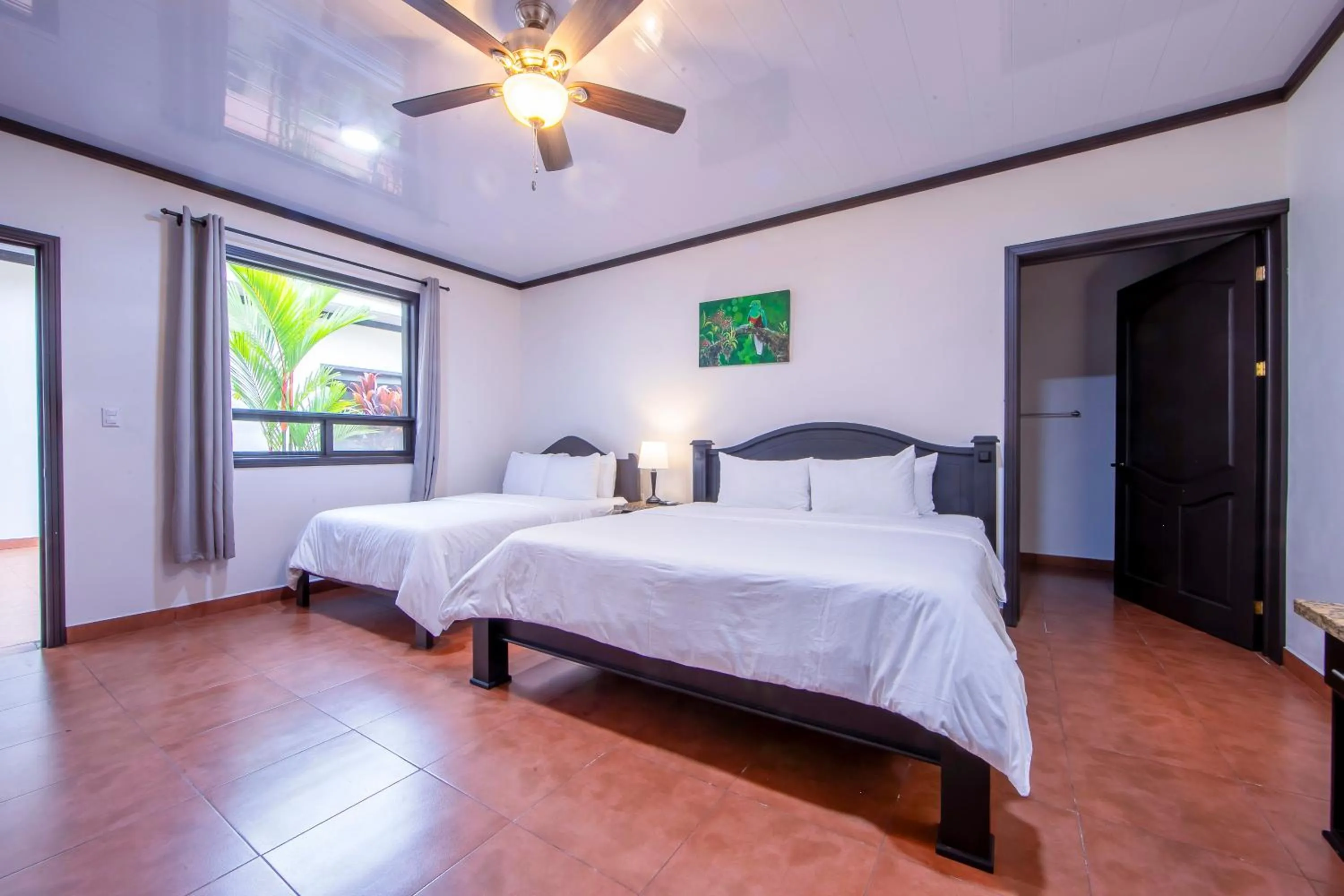 Bed in Serenity Hotel & Villas