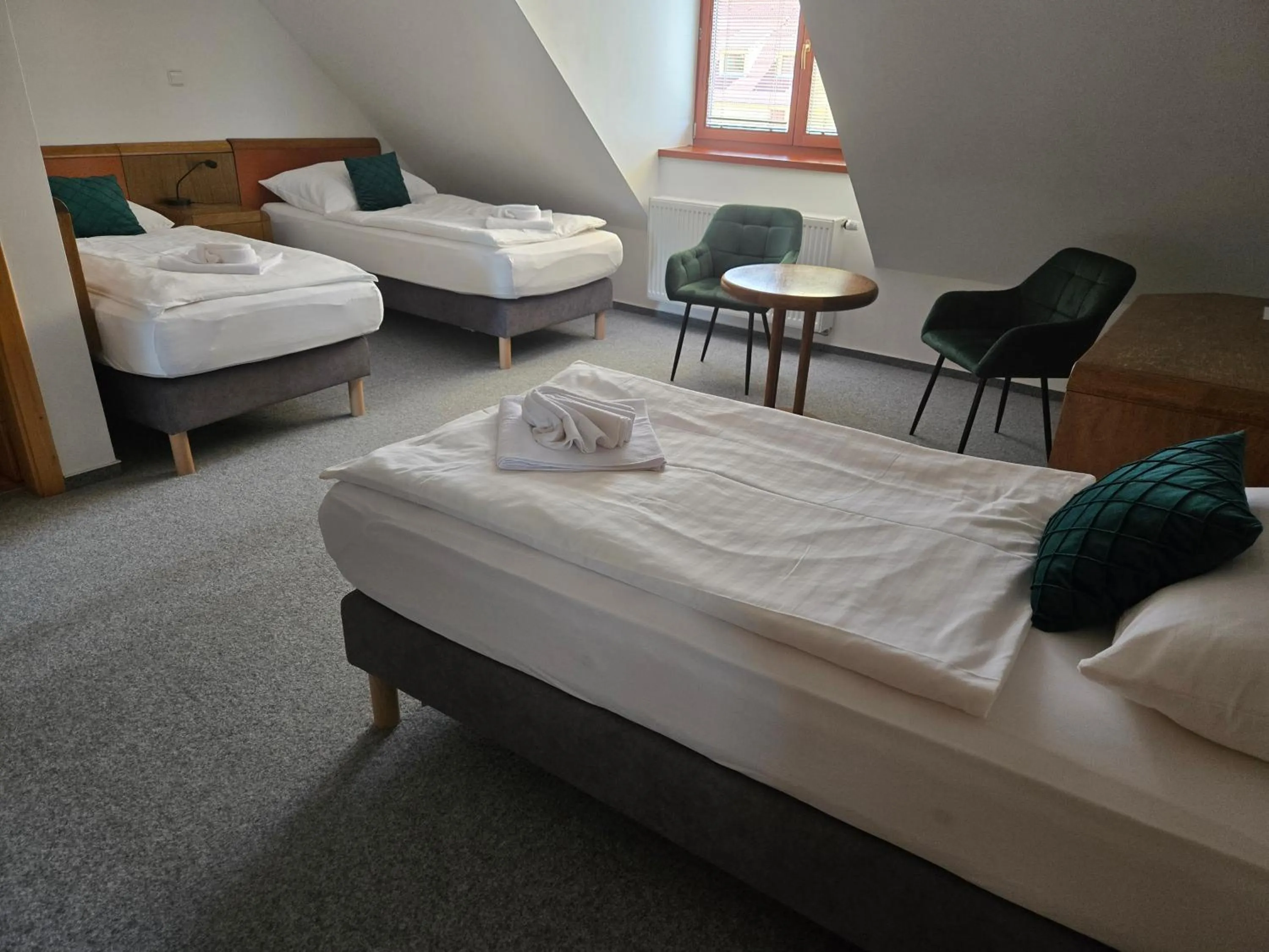 Bed in Hotel Restaurant Na Statku