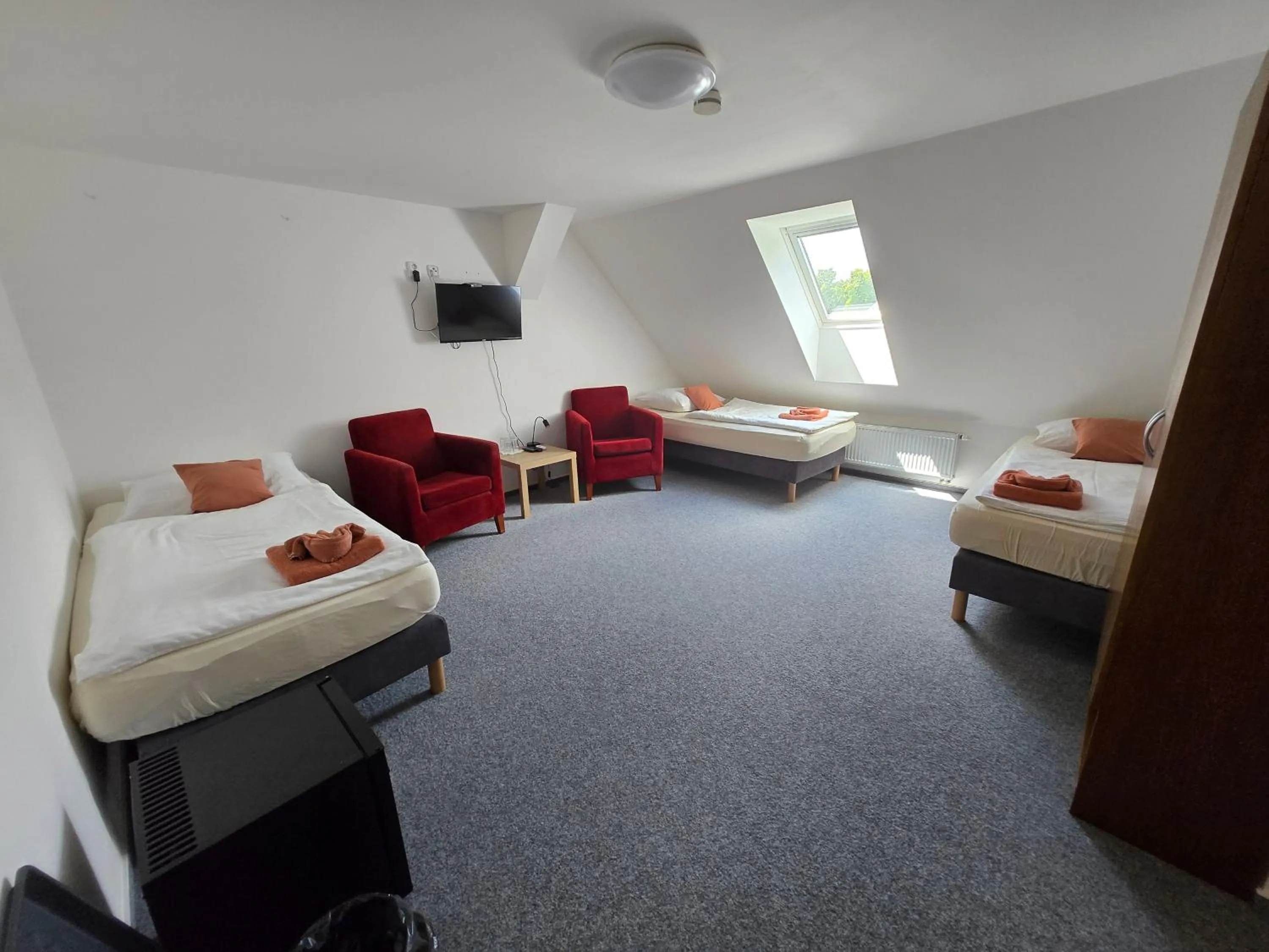 Bed in Hotel Restaurant Na Statku