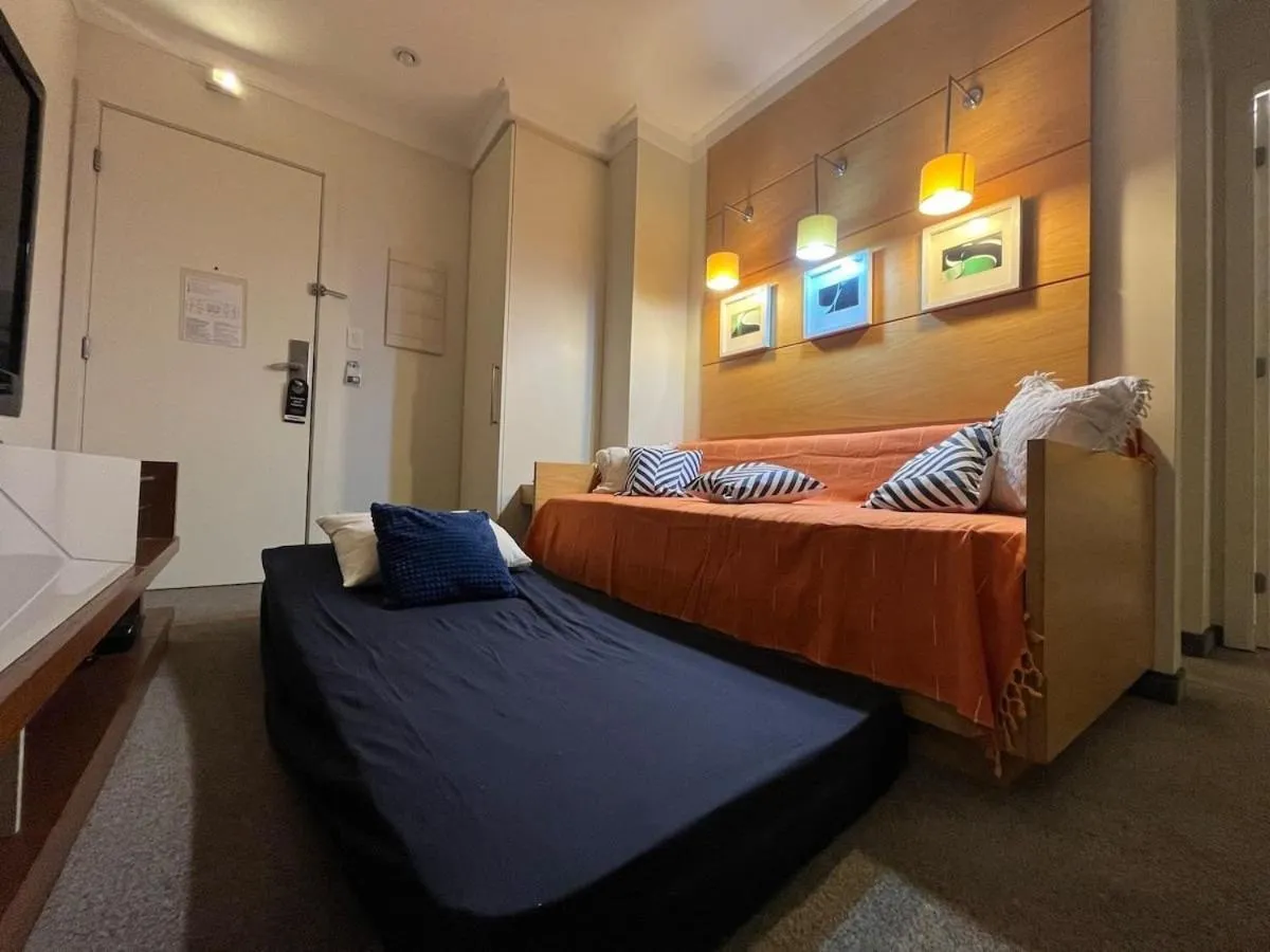 Bedroom, Bed in LFlats no Hotel Aeroporto Congonhas