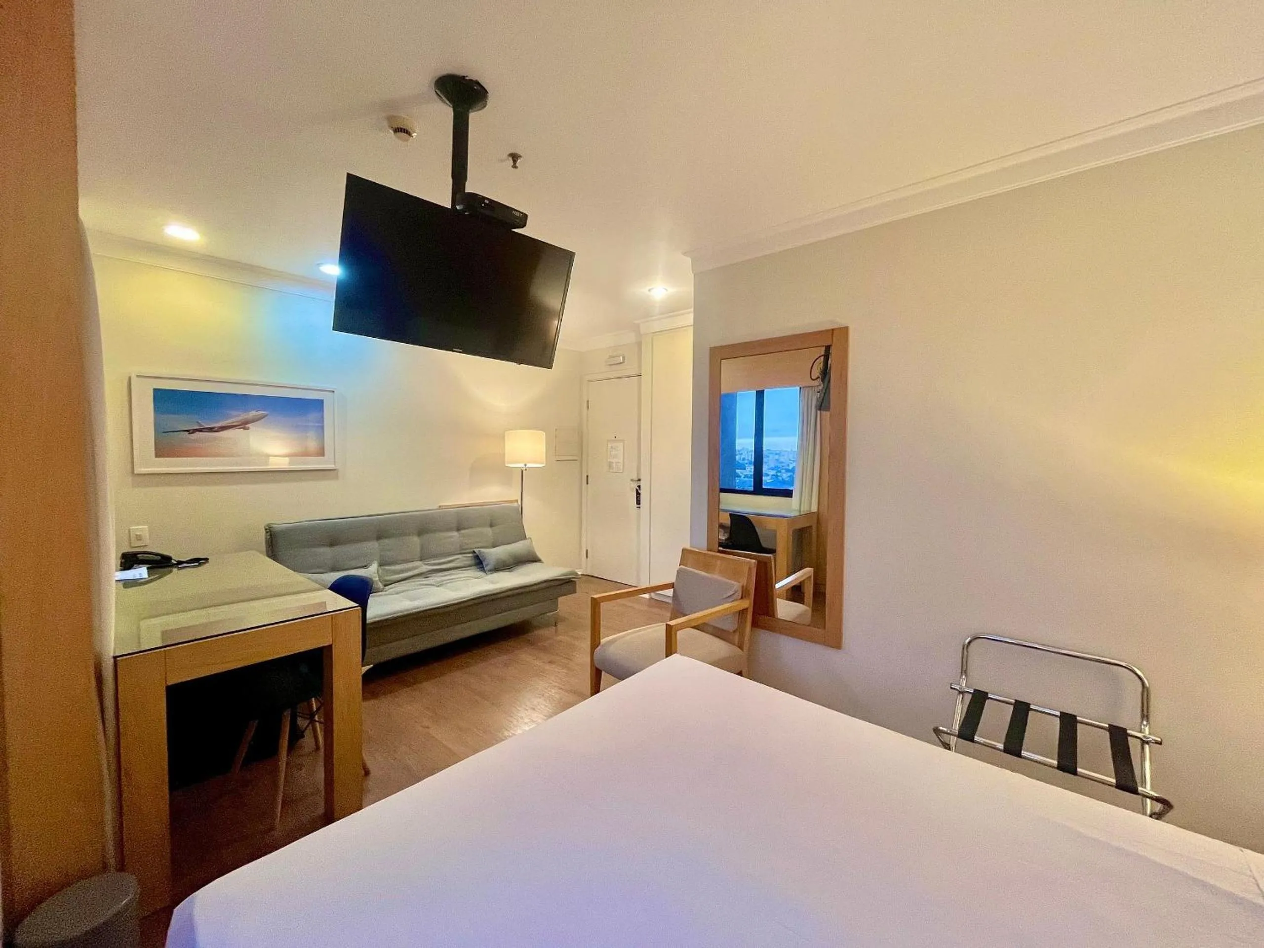 Bed in LFlats no Hotel Aeroporto Congonhas