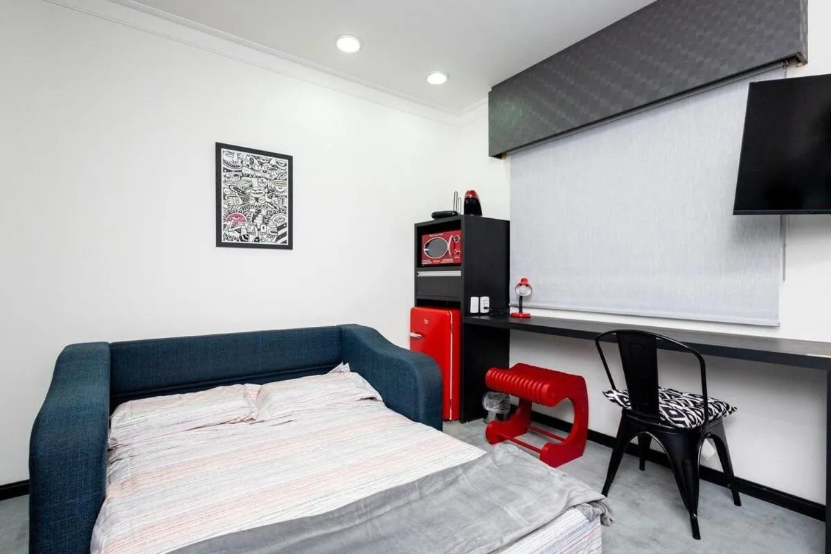 Bed in LFlats no Hotel Aeroporto Congonhas