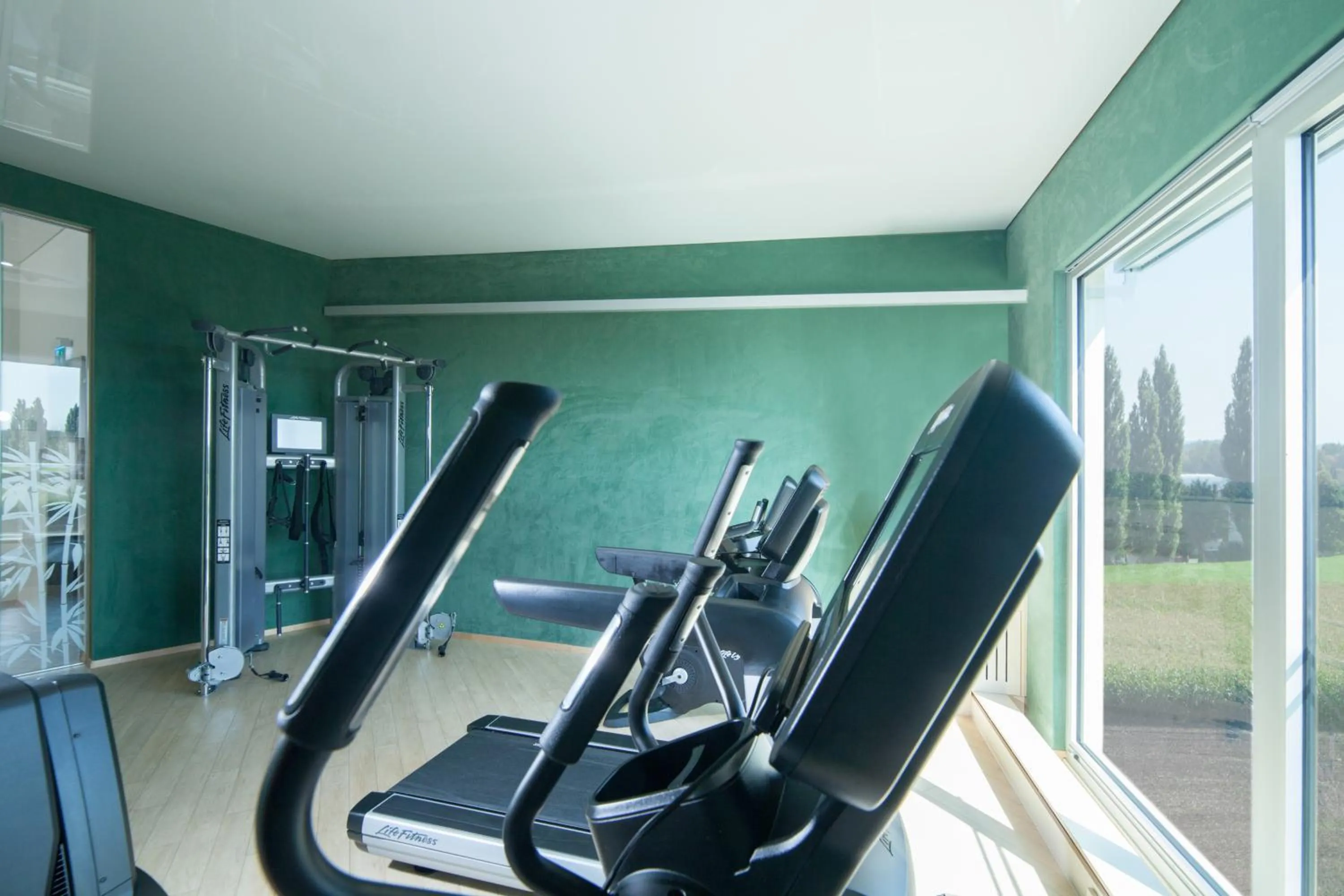 Fitness centre/facilities in Hotel Victory Therme Erding