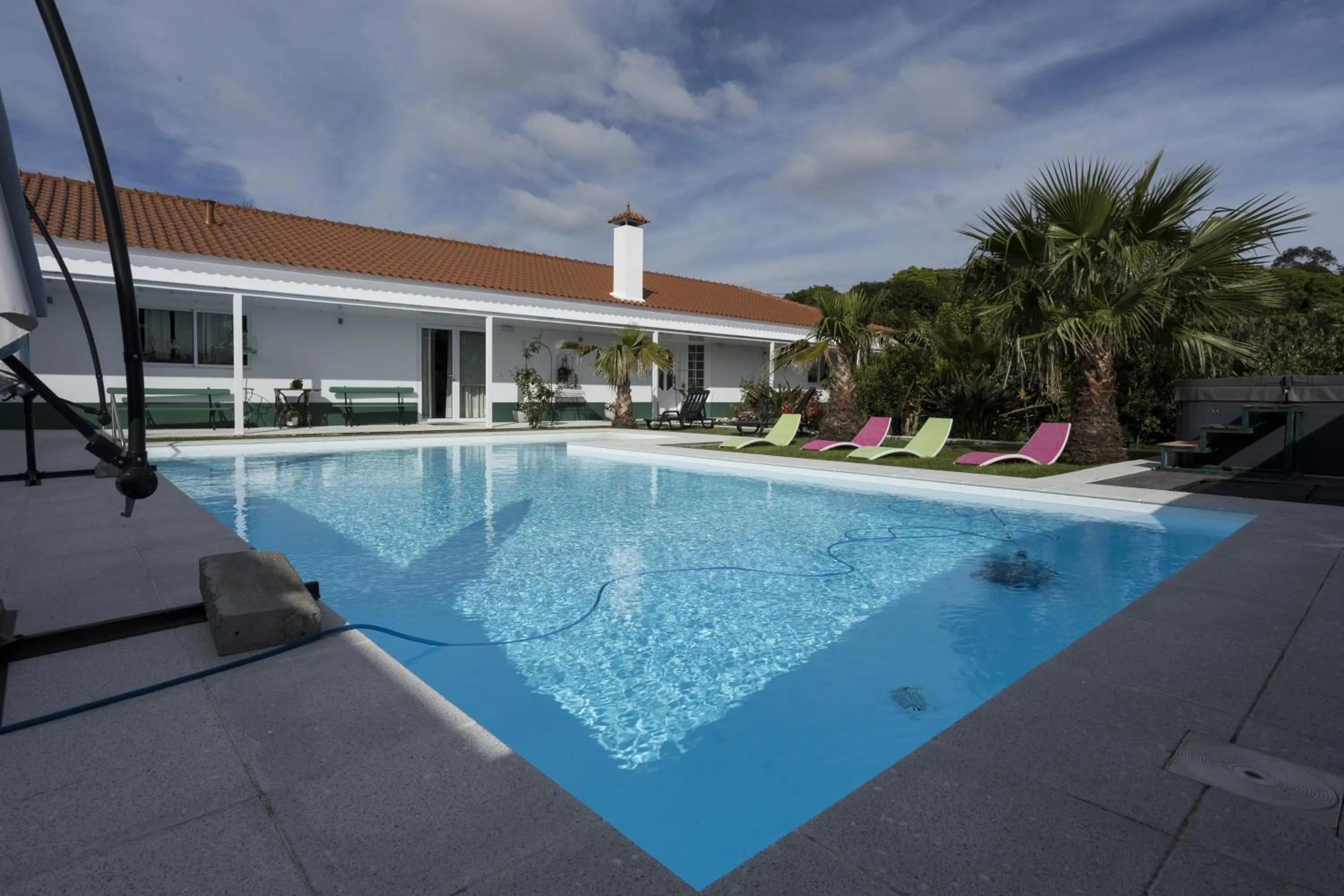Garden in Quinta de Santa Bárbara Casas Turisticas