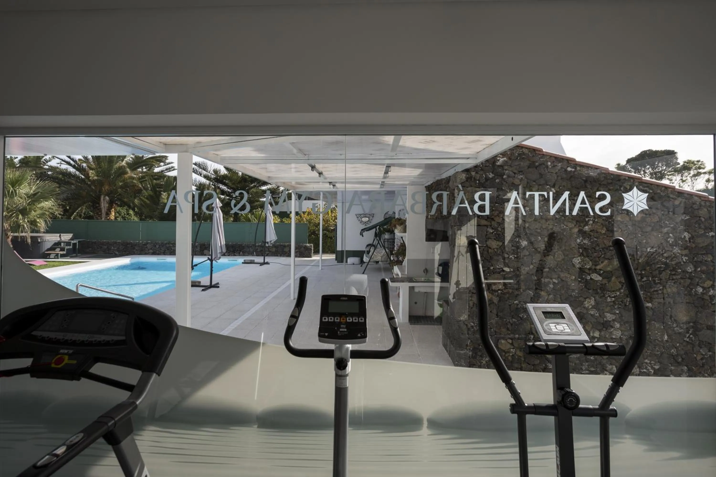 Fitness centre/facilities in Quinta de Santa Bárbara Casas Turisticas