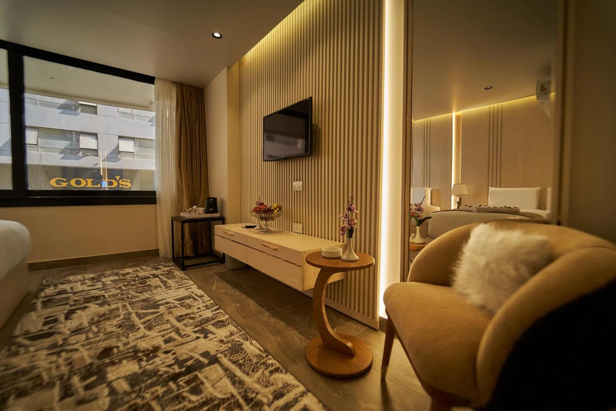 TV and multimedia in Gold's Pyramids Hotel