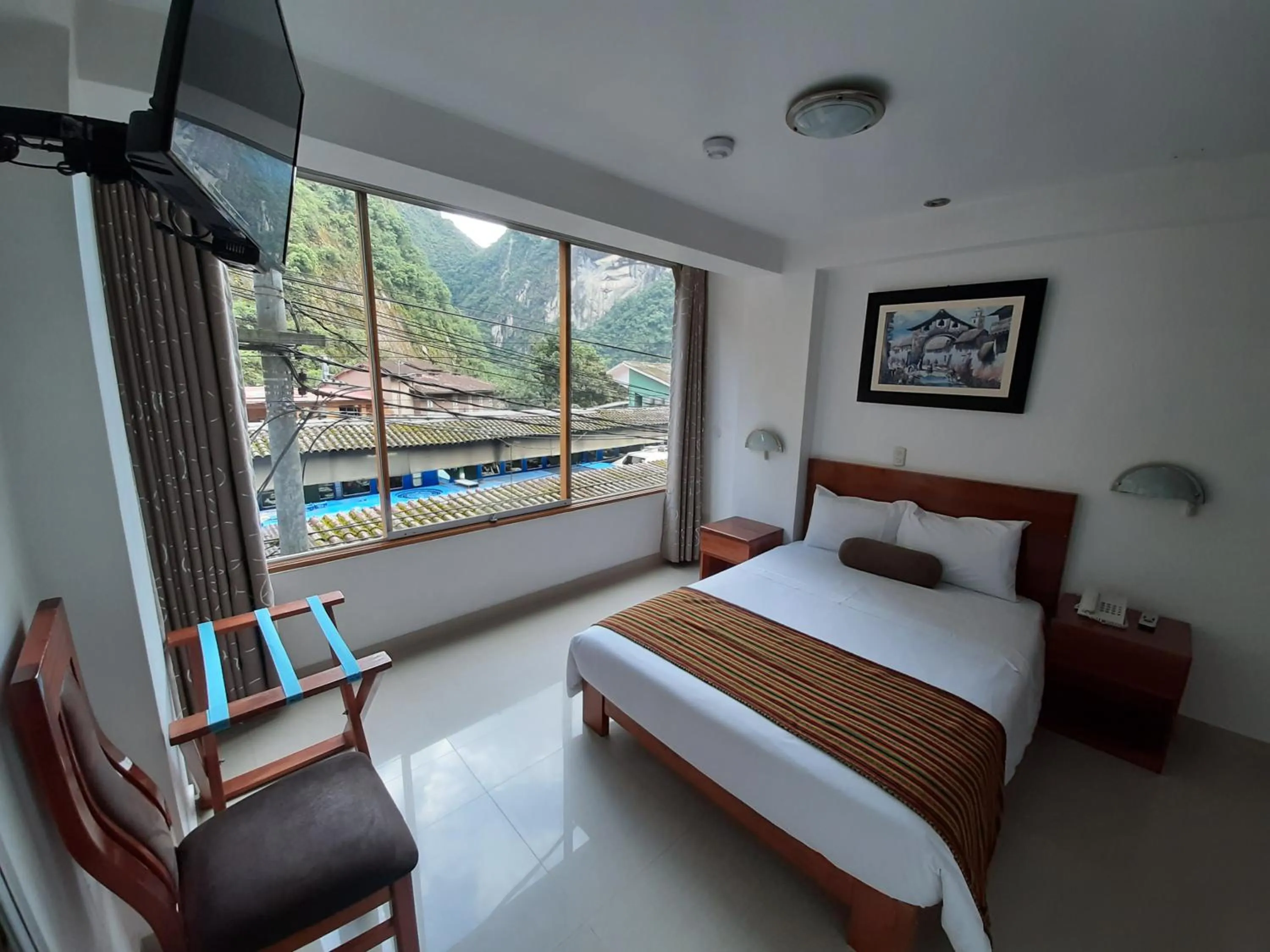 Bed in Flower's House MachuPicchu