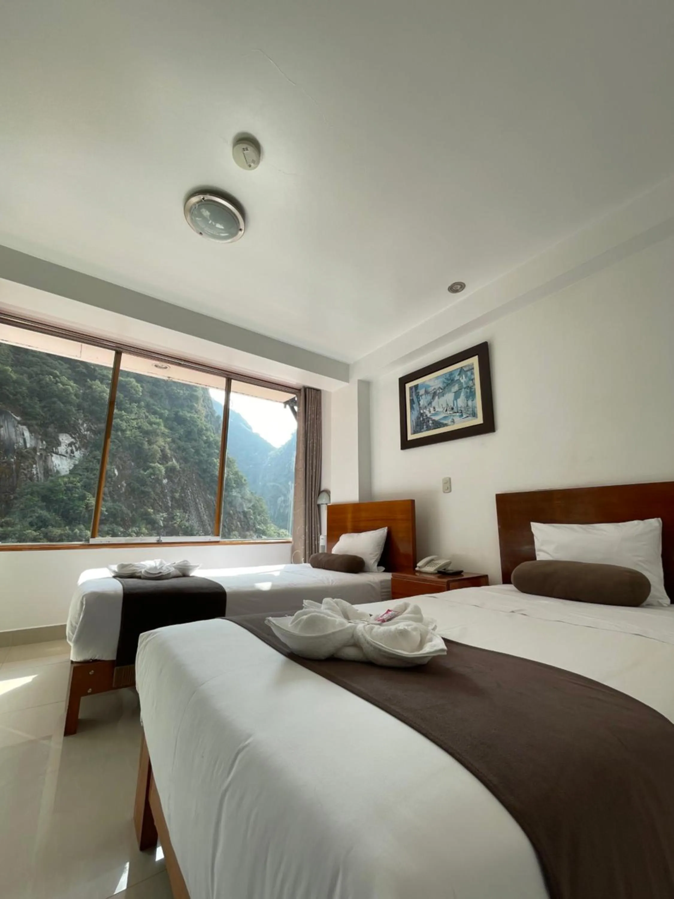 Bed in Flower's House MachuPicchu