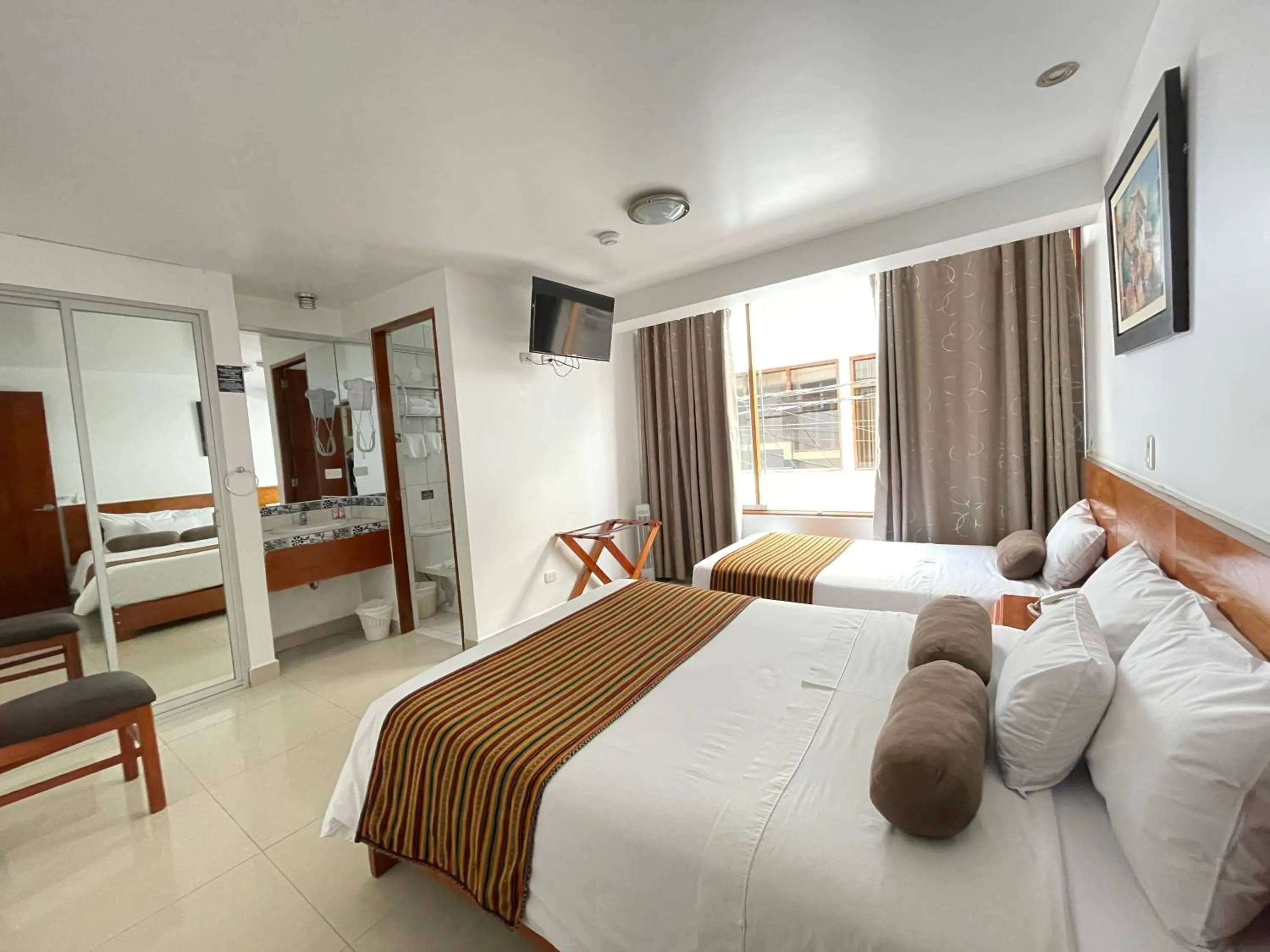 Bed in Flower's House MachuPicchu