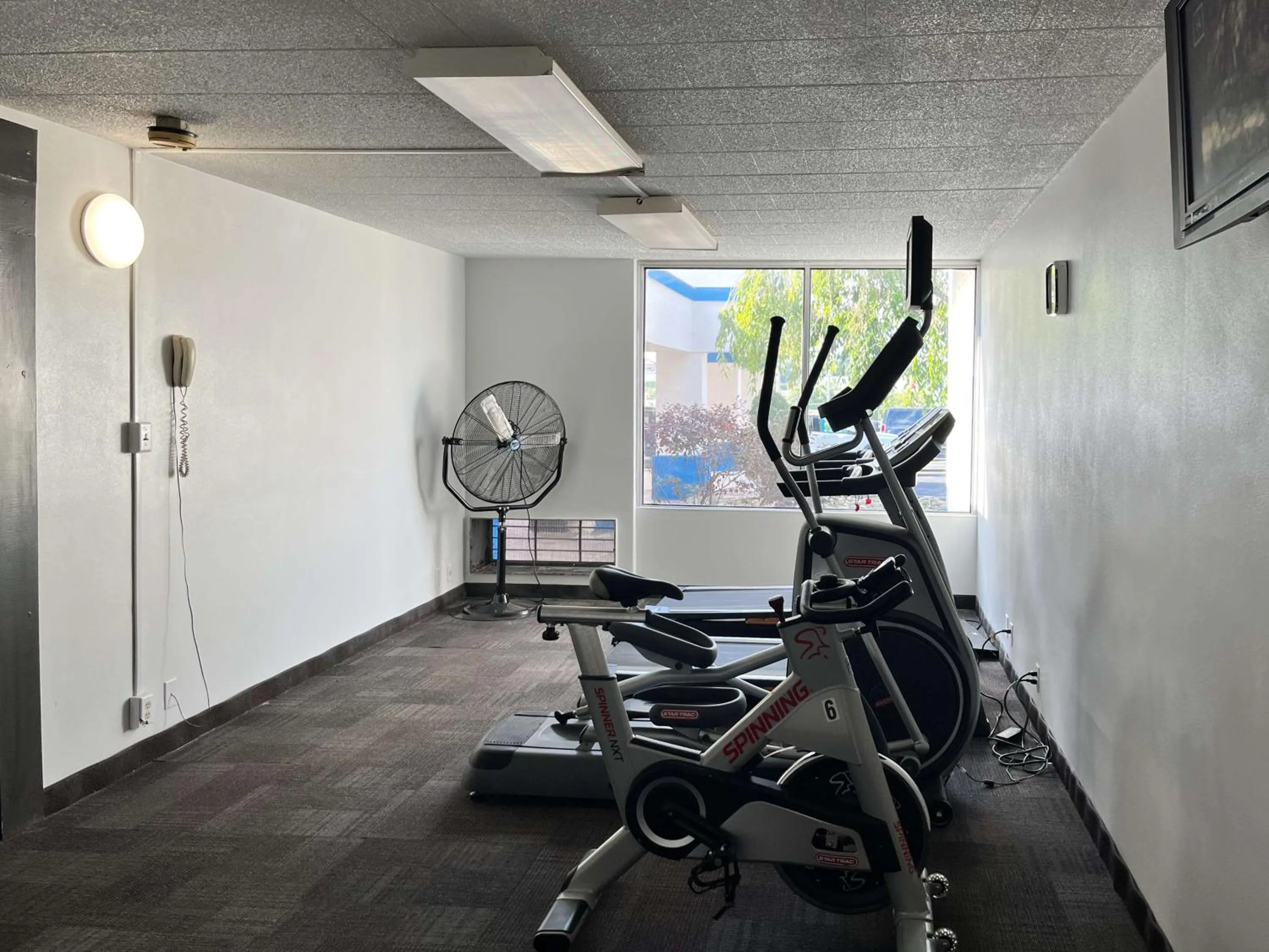 Fitness centre/facilities in Studio 6 Suites Clarion, PA