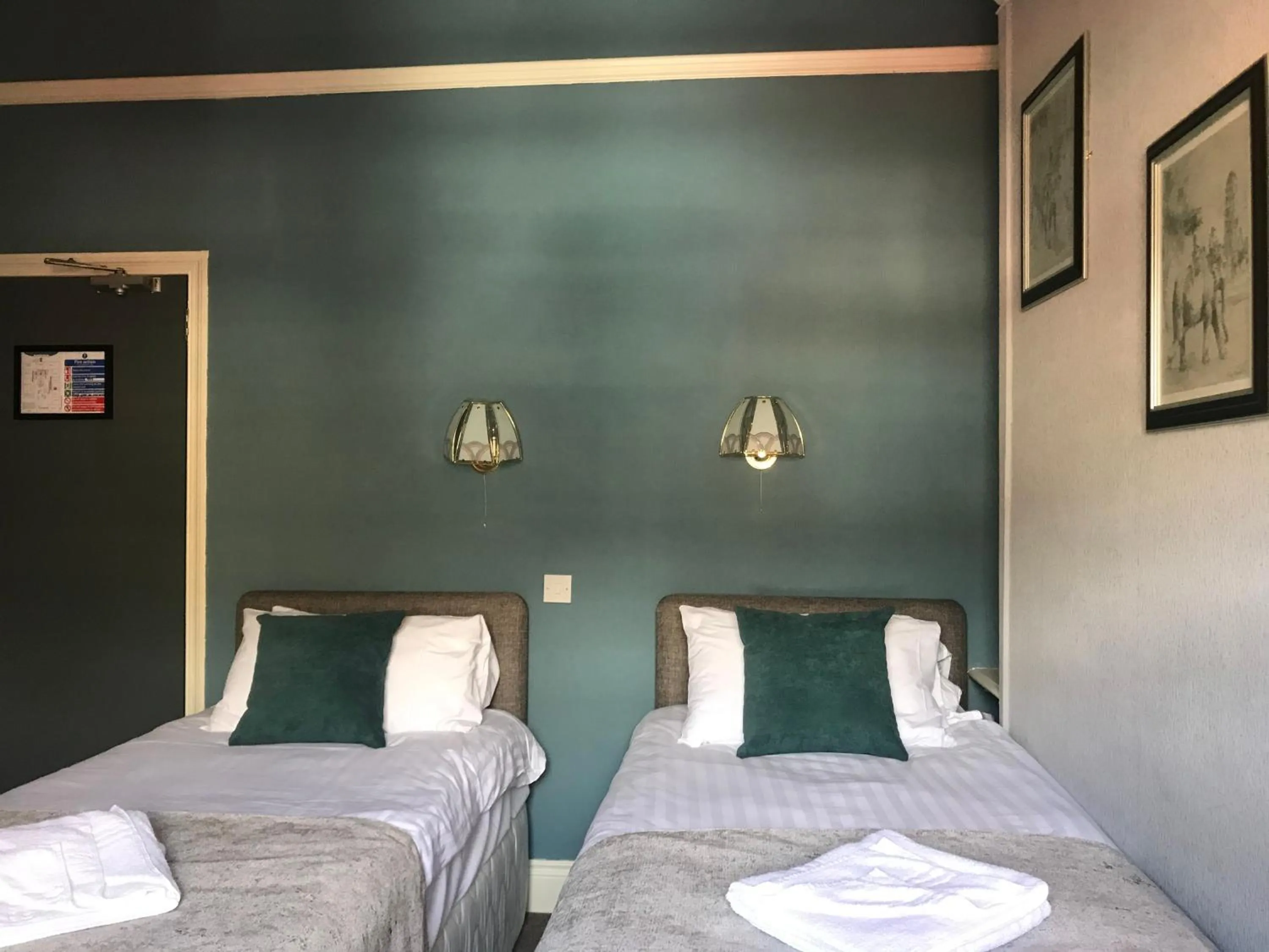 Bedroom, Bed in Newcastle House Rothbury