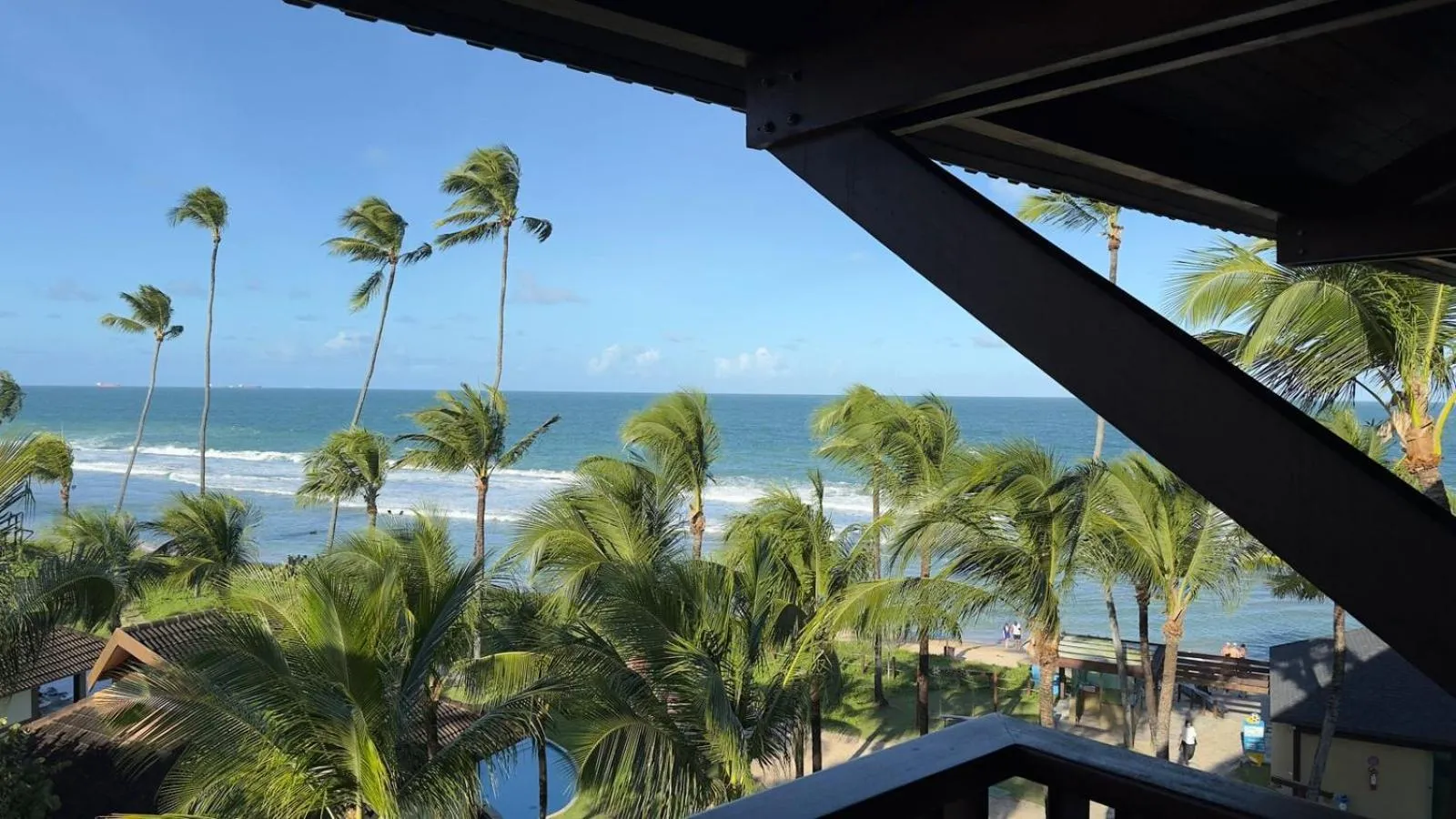 Balcony/Terrace in Porto Beach Resort - Marulhos