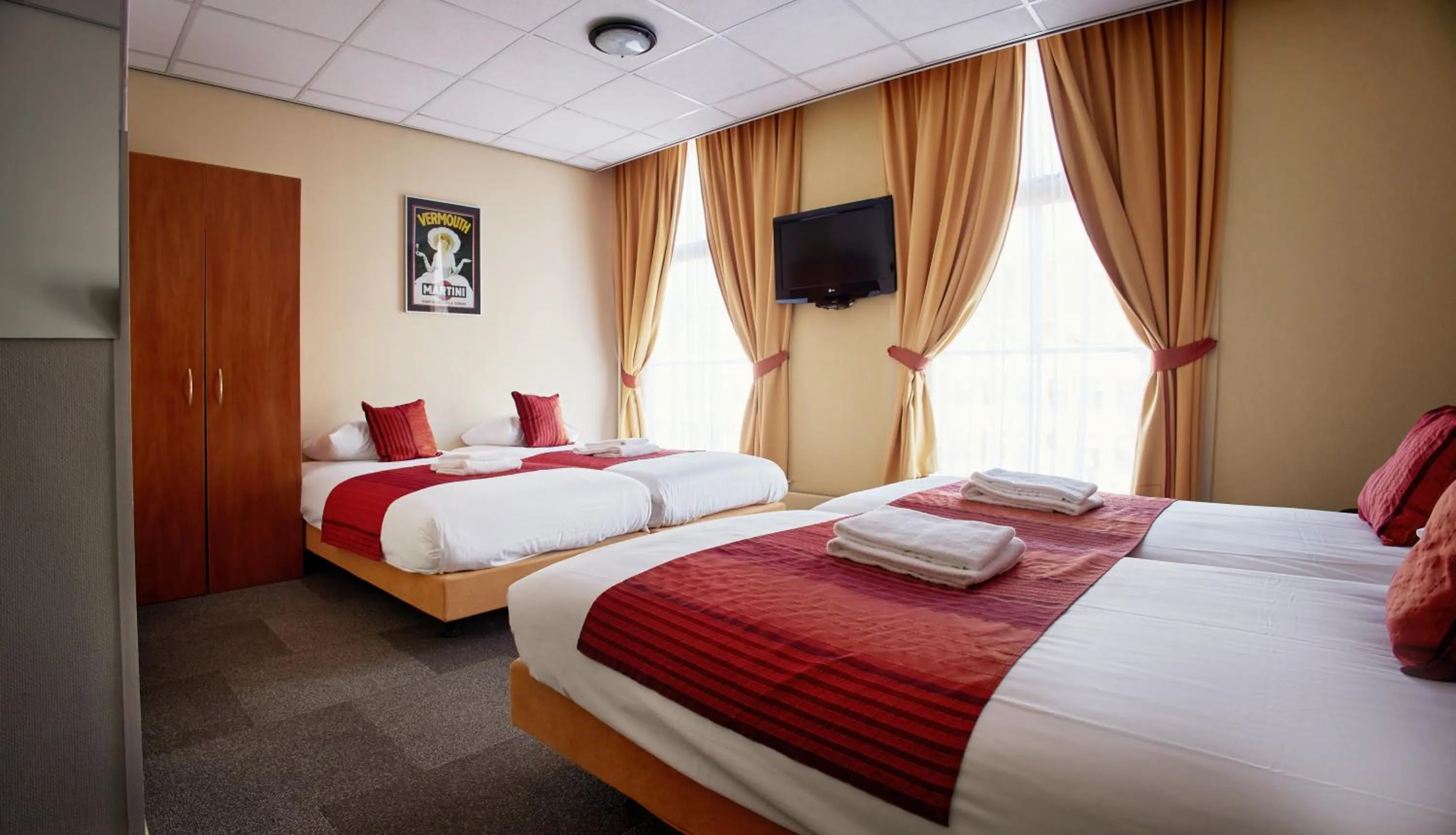 Bed in Martini Hotel