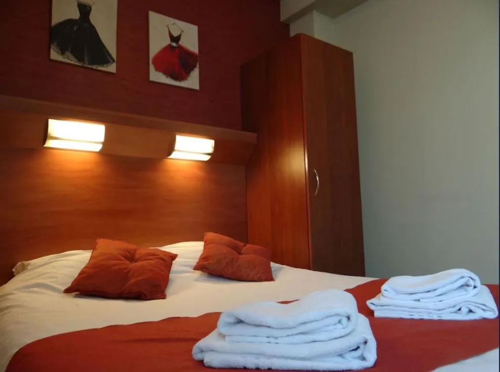 Bed in Martini Hotel