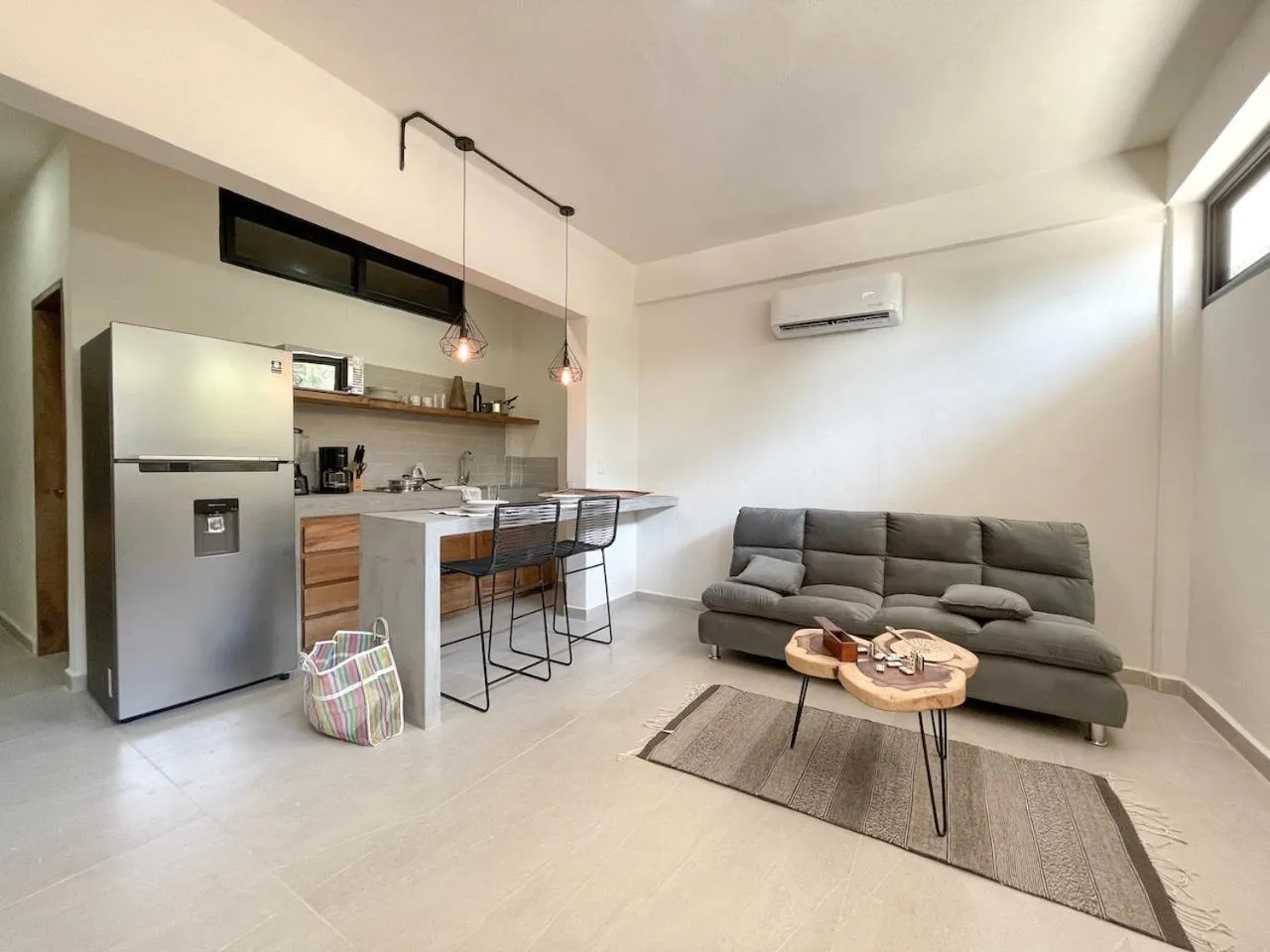 Kitchen or kitchenette in Rooms Huatulco