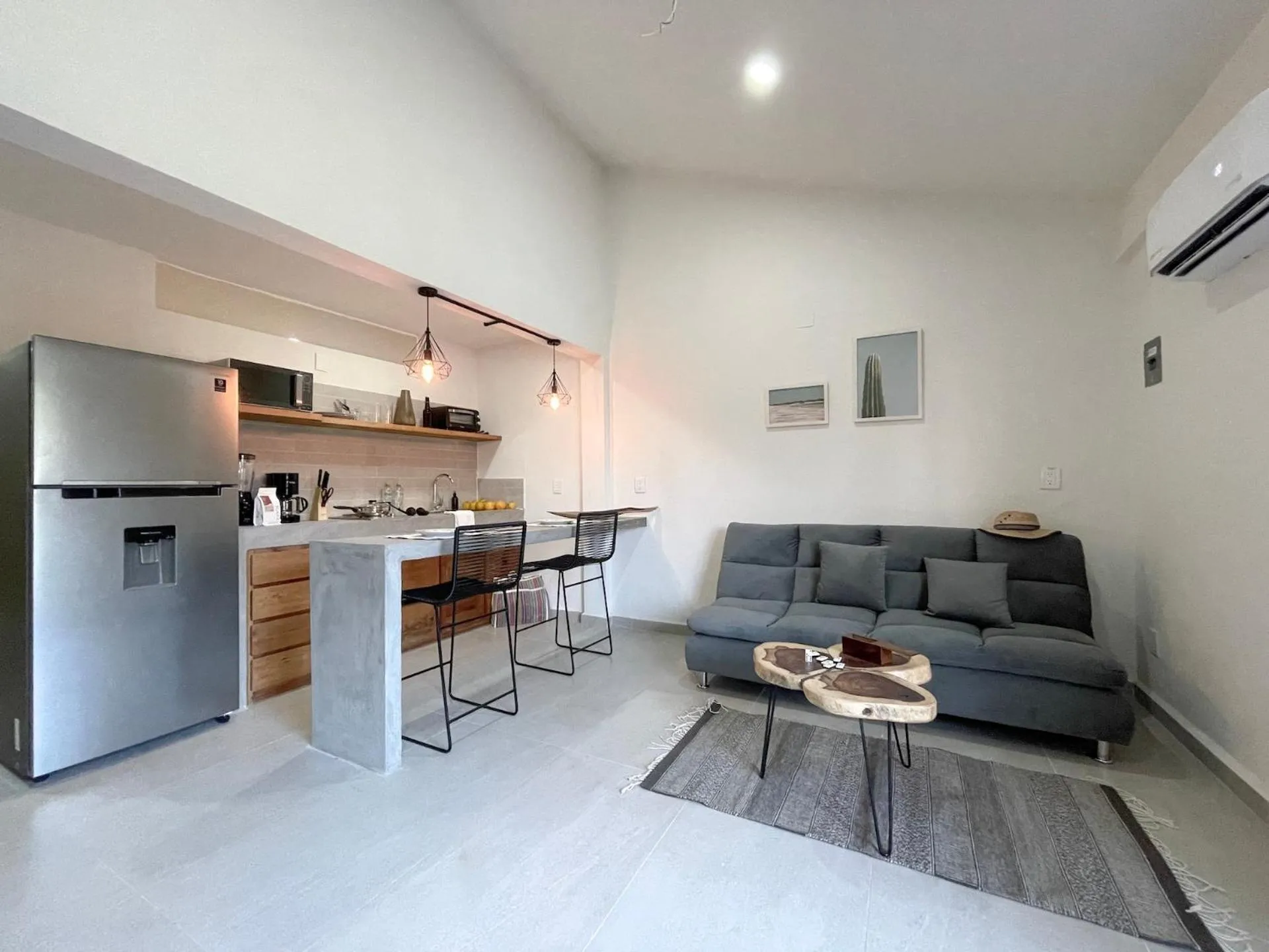 Kitchen or kitchenette in Rooms Huatulco