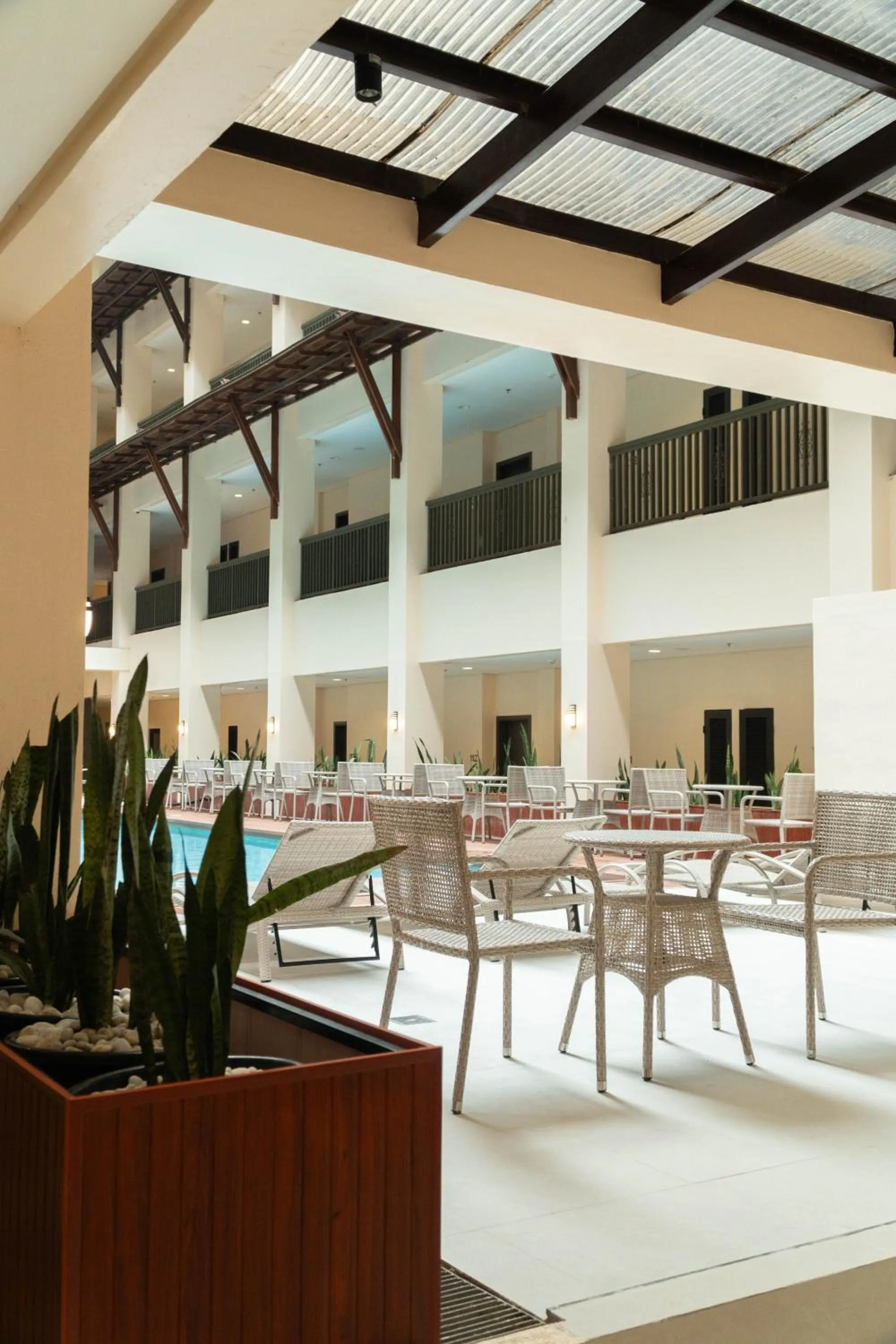 Swimming pool in Adelina Hotel and Suites