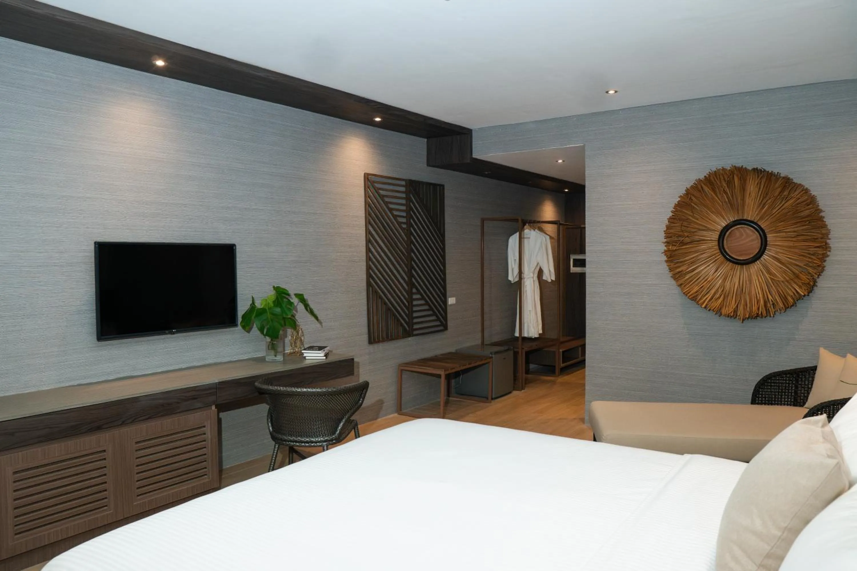 Bed in Adelina Hotel and Suites
