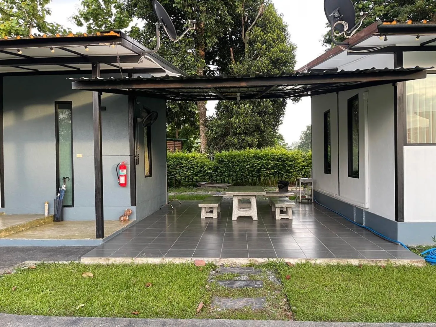 Seating area in Suptara Resort