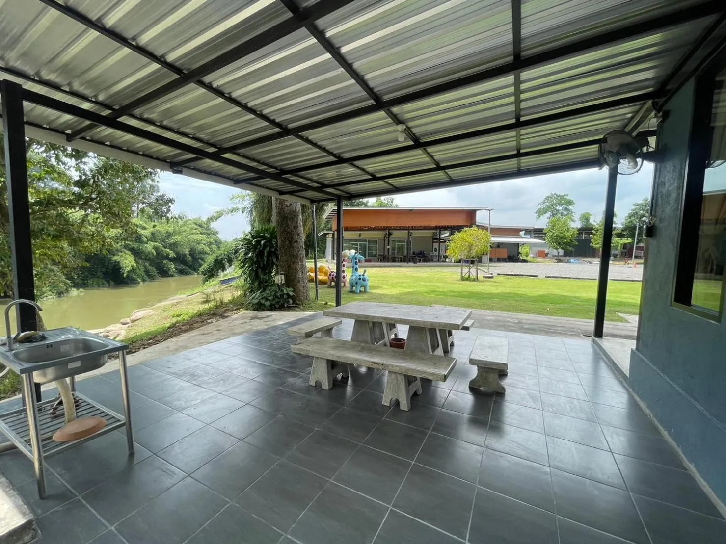 Patio in Suptara Resort