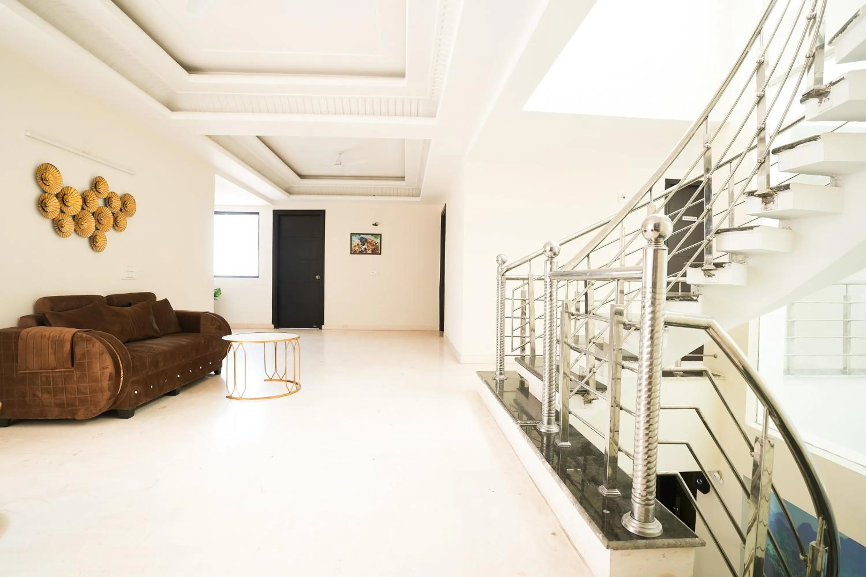 Seating area in HOTEL A.P RESIDENCY