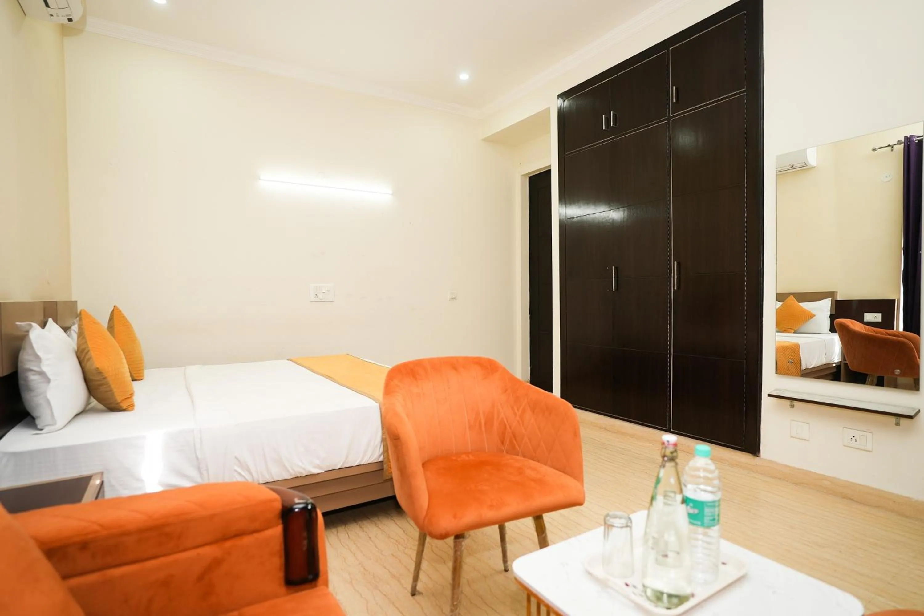 Bed in HOTEL A.P RESIDENCY