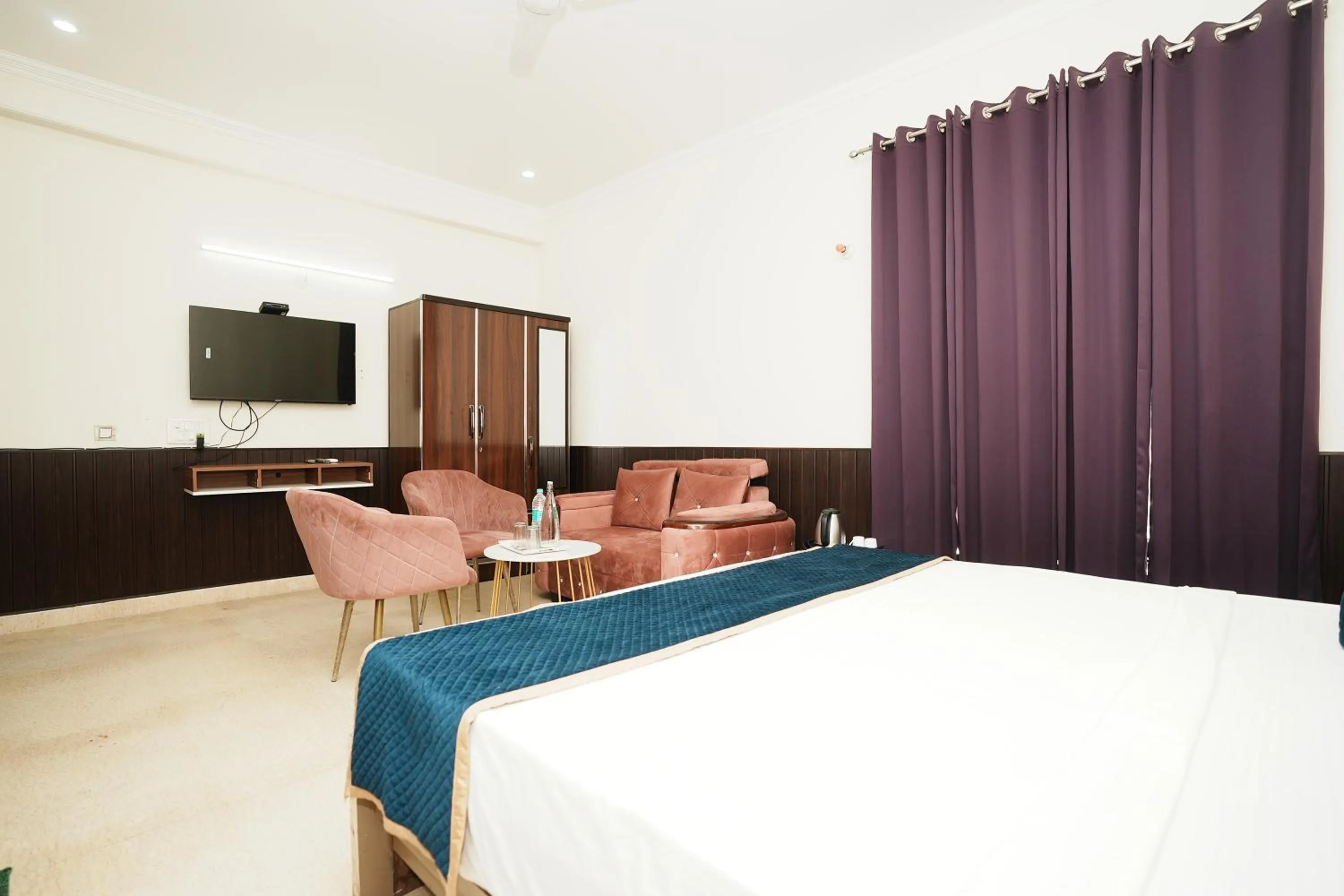 Bed in HOTEL A.P RESIDENCY