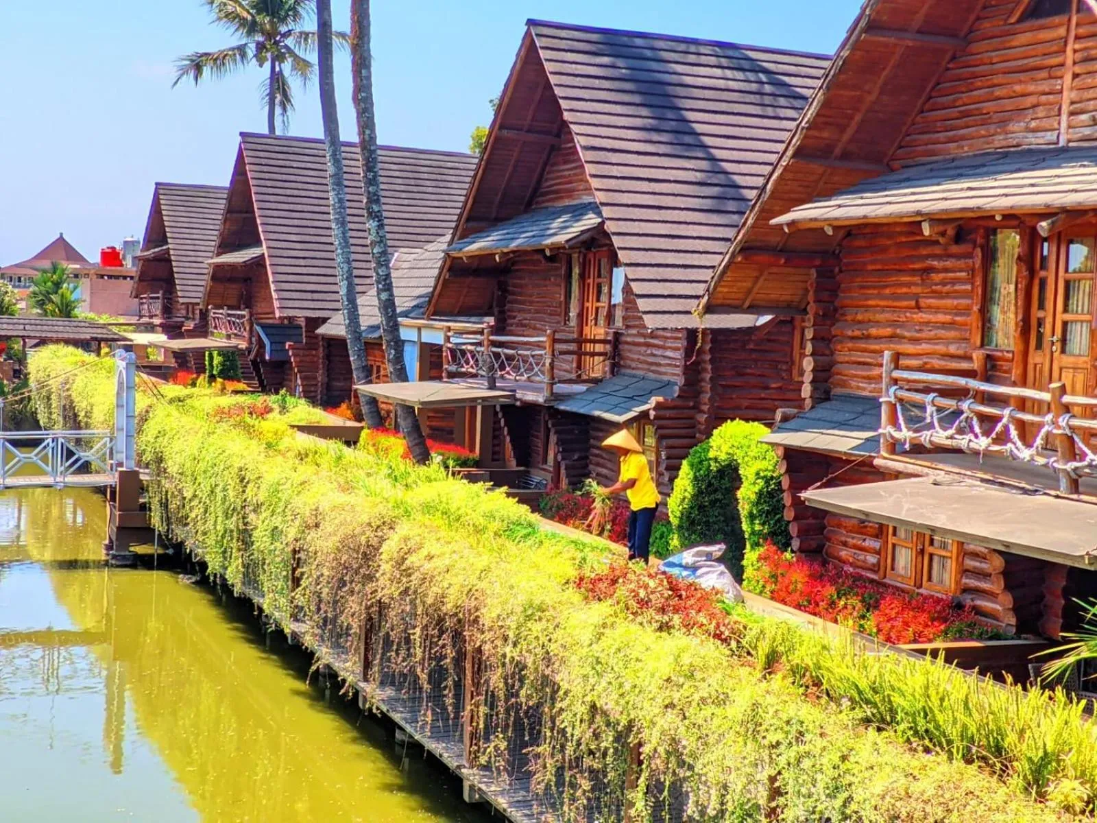 Garden in Villa Rancabango Hotel & Resort Garut