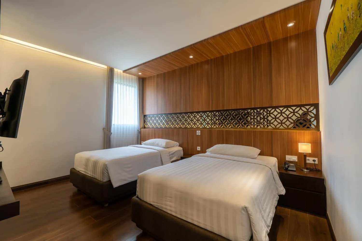 Bed in Villa Rancabango Hotel & Resort Garut