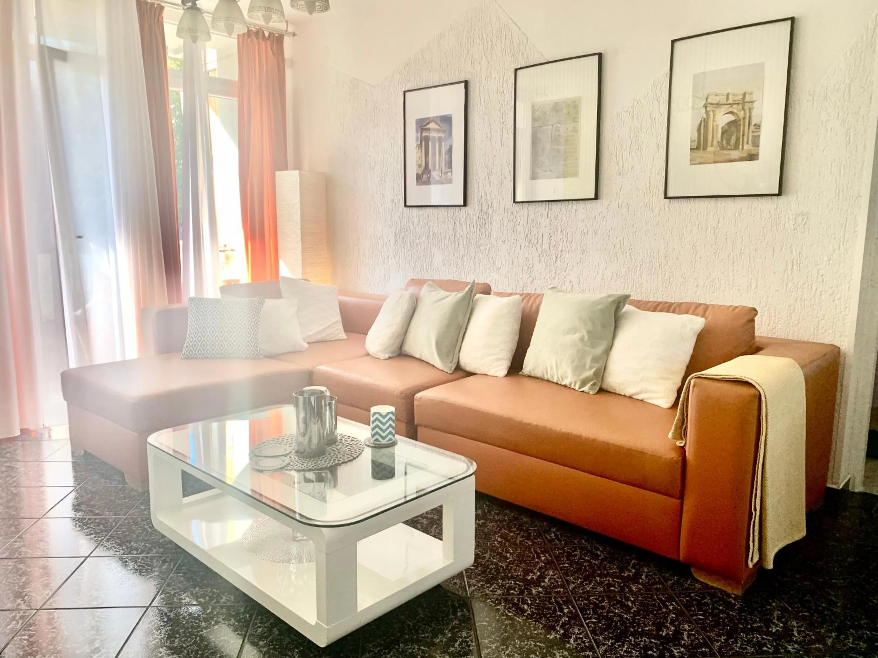 Living room in City apartment Blue Vibes