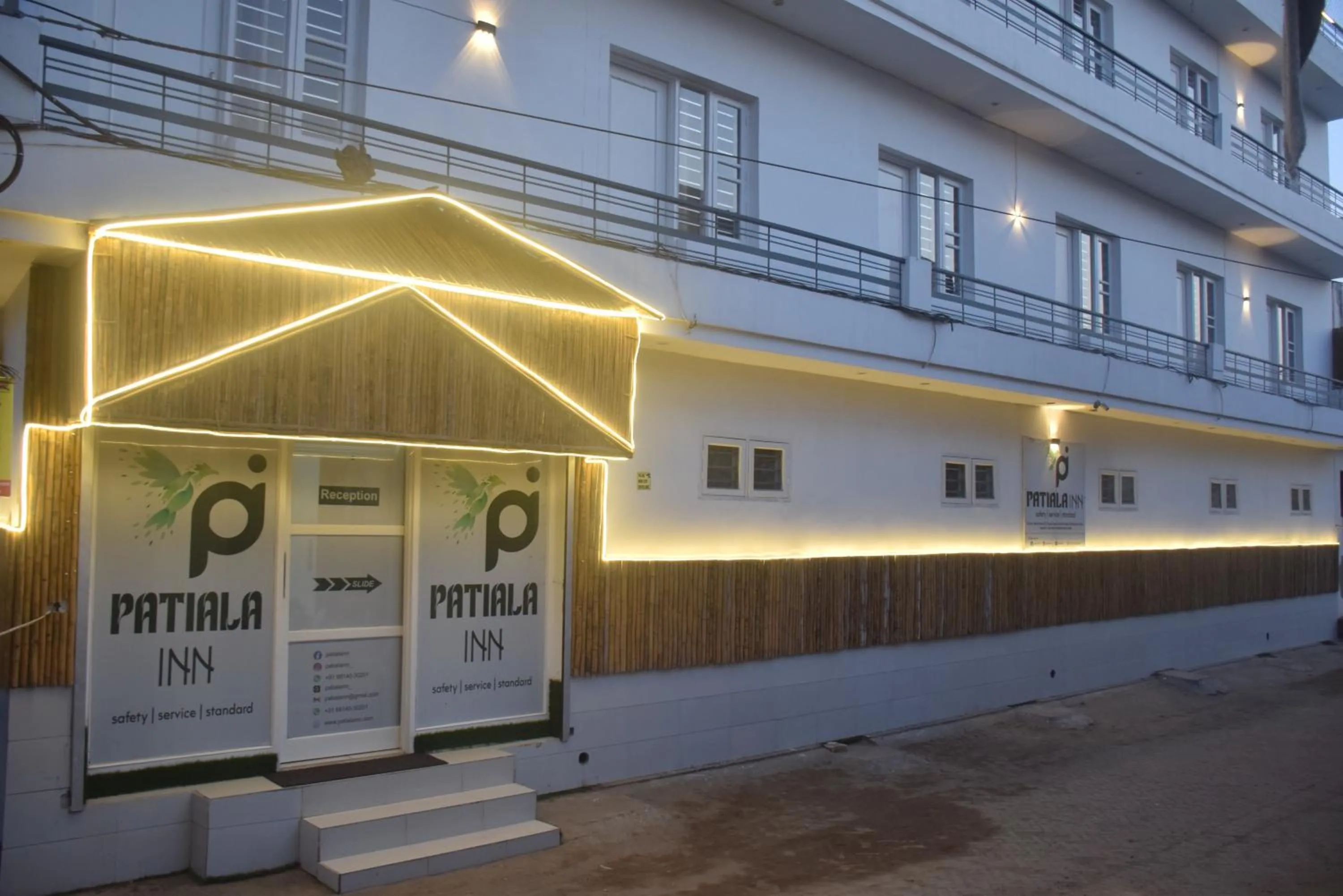 Facade/entrance in PATIALA INN