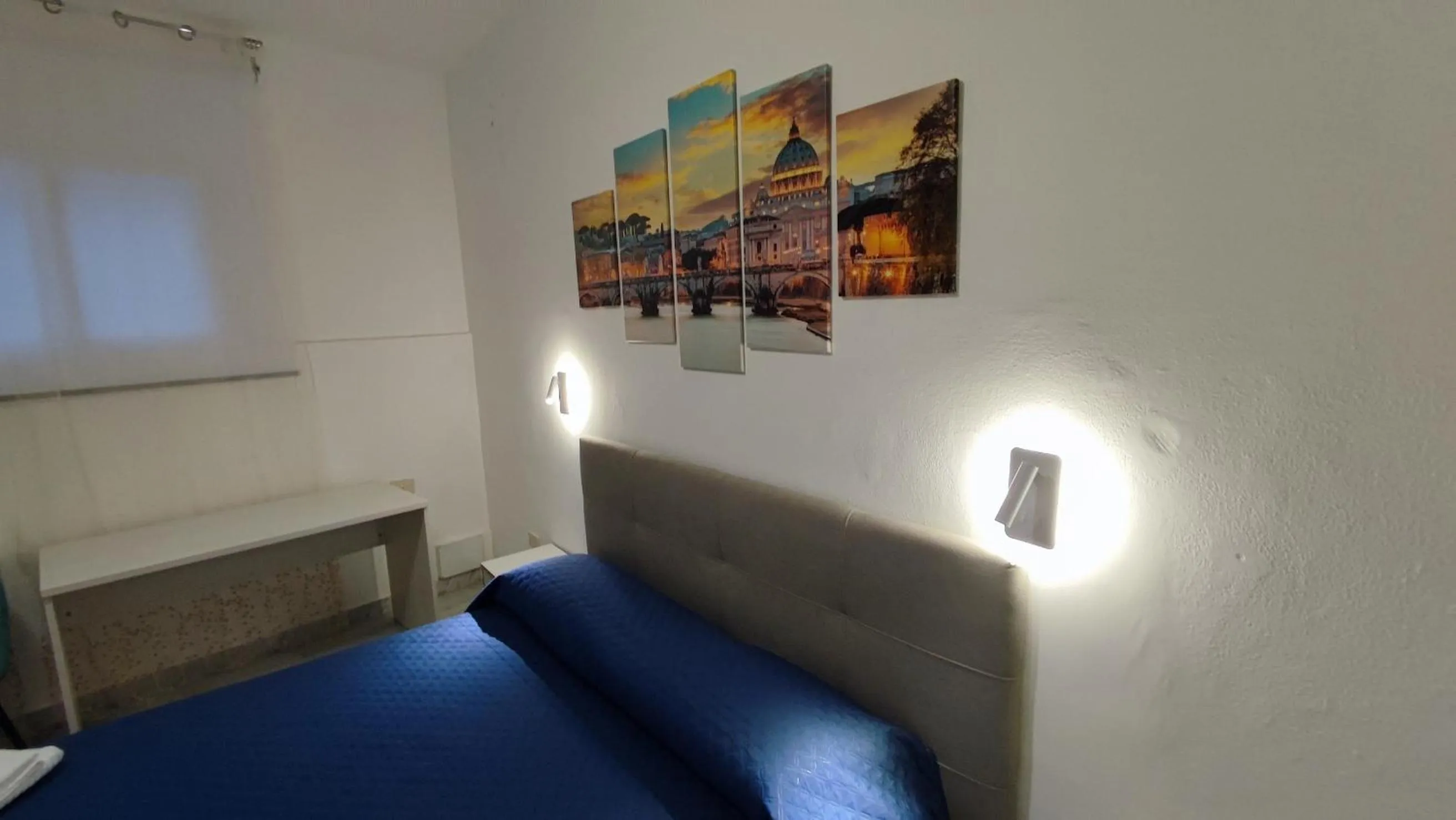 View (from property/room), Bed in VATICAN GREEN GARDEN