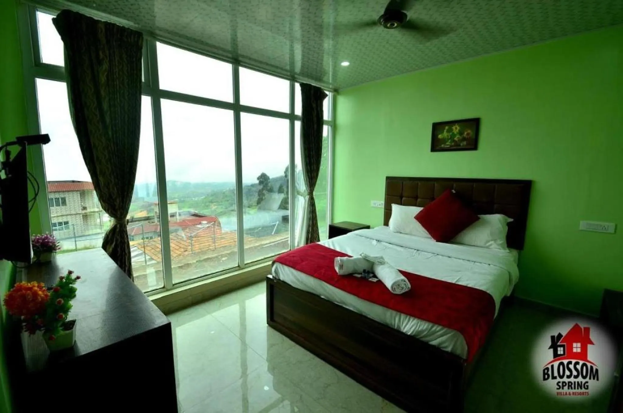 Bedroom, Bed in Blossom Spring Villa
