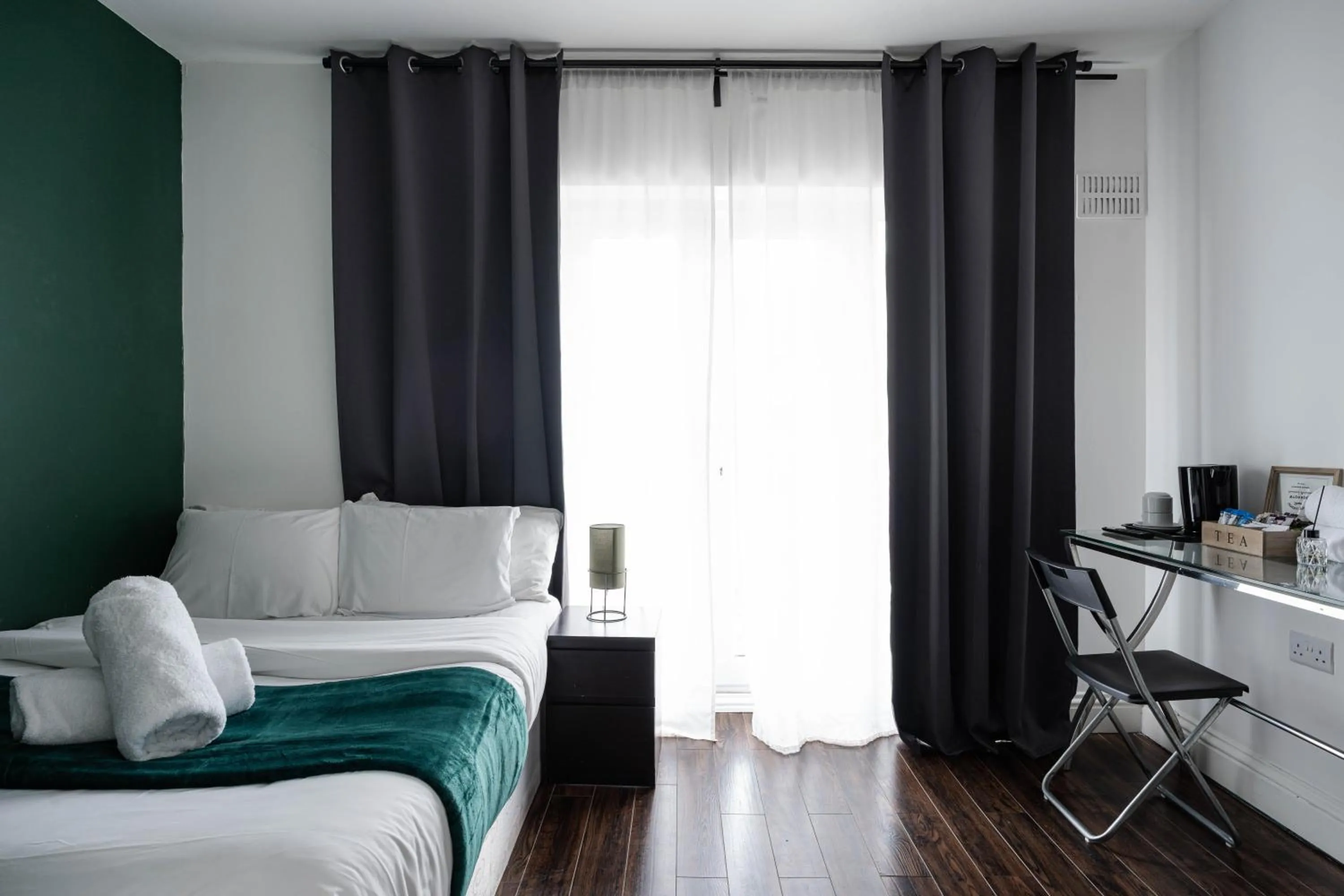 View (from property/room), Bed in City Gate Guest House