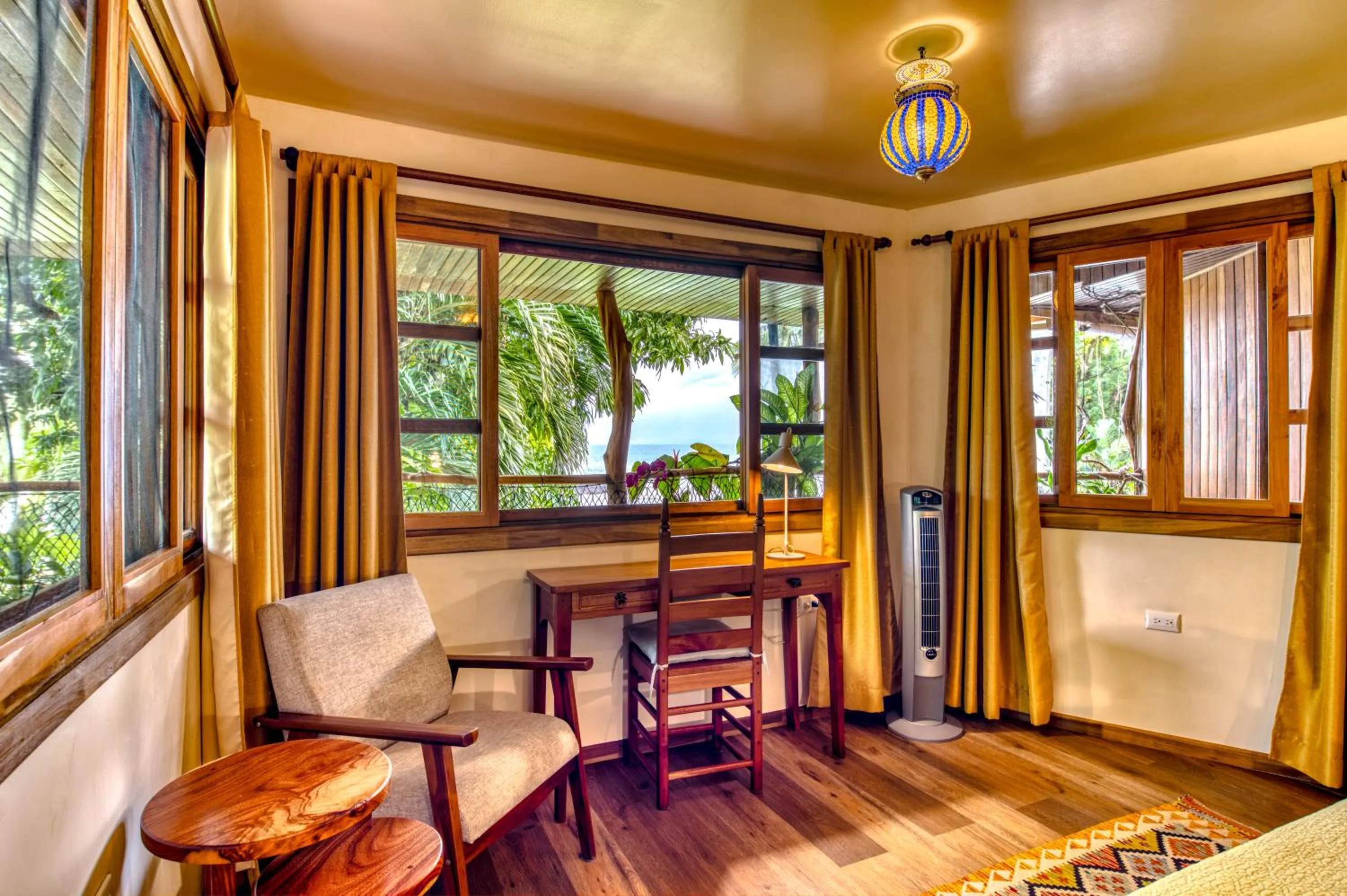 Seating area in Hotel Amor de Mar