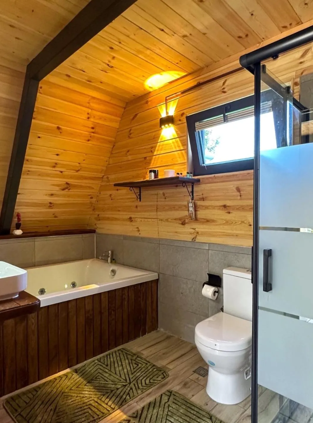 Toilet in Teona Kartepe Bungalov