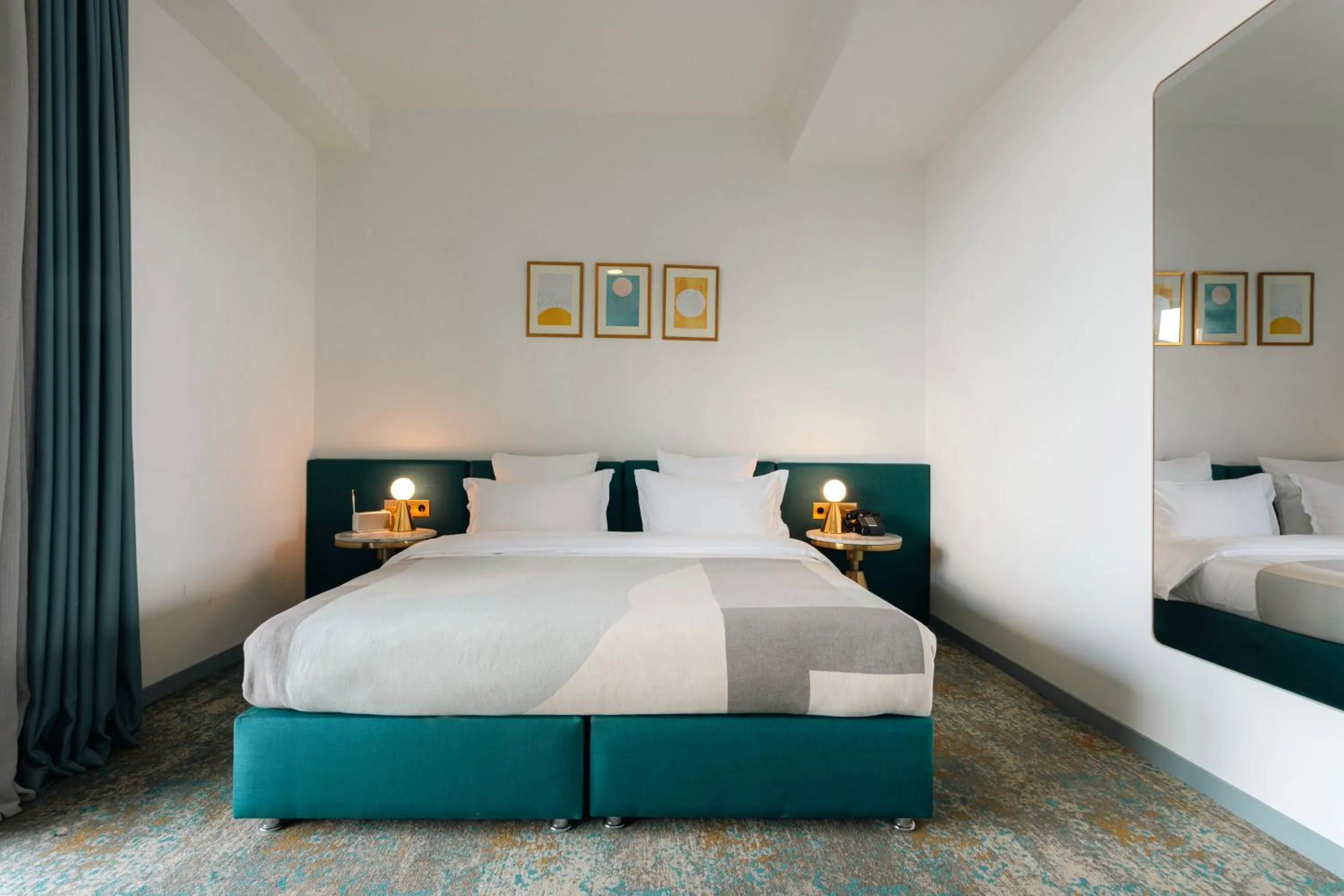 Photo of the whole room, Bed in Castor & Pollux Hotel