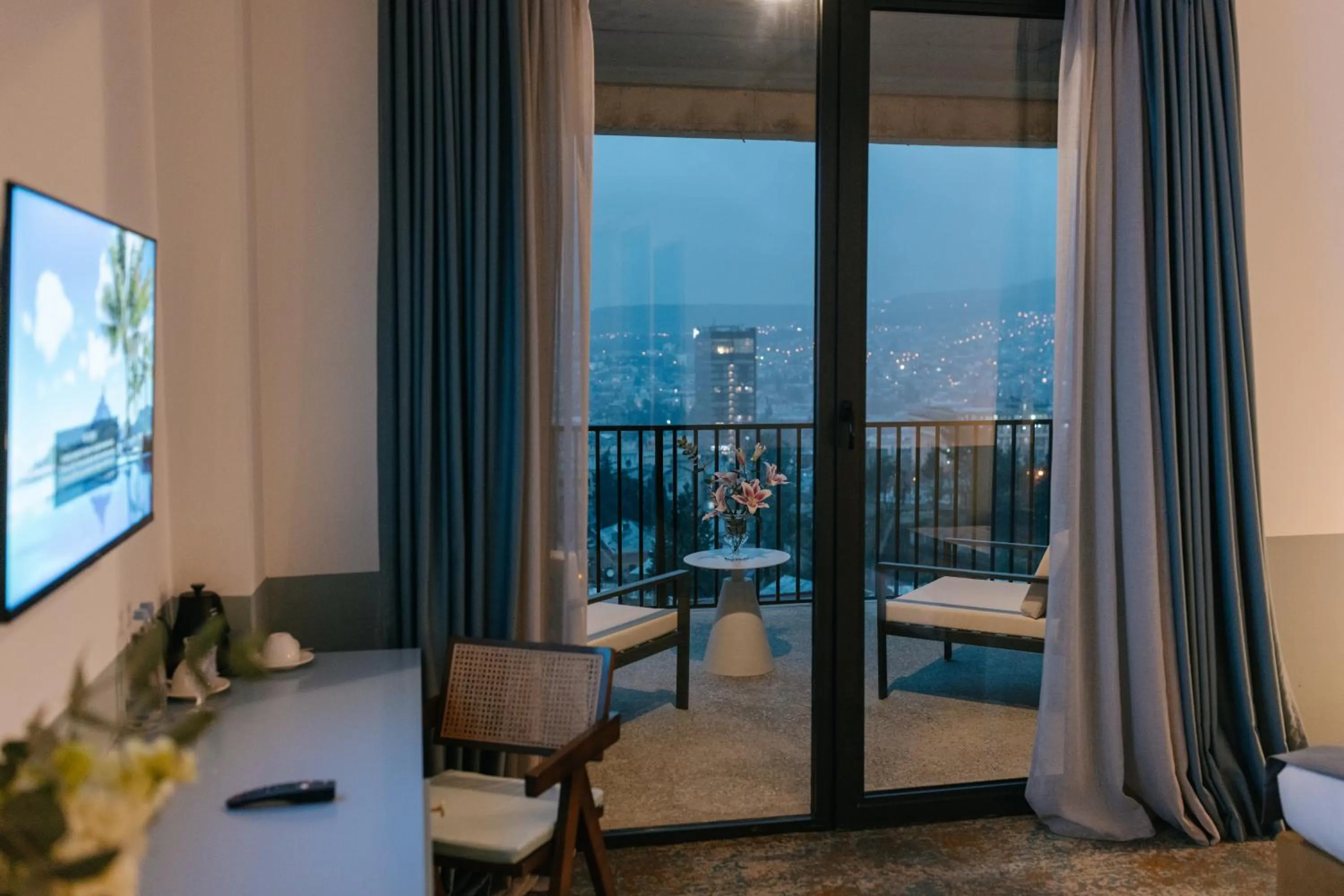 Balcony/Terrace in Castor & Pollux Hotel