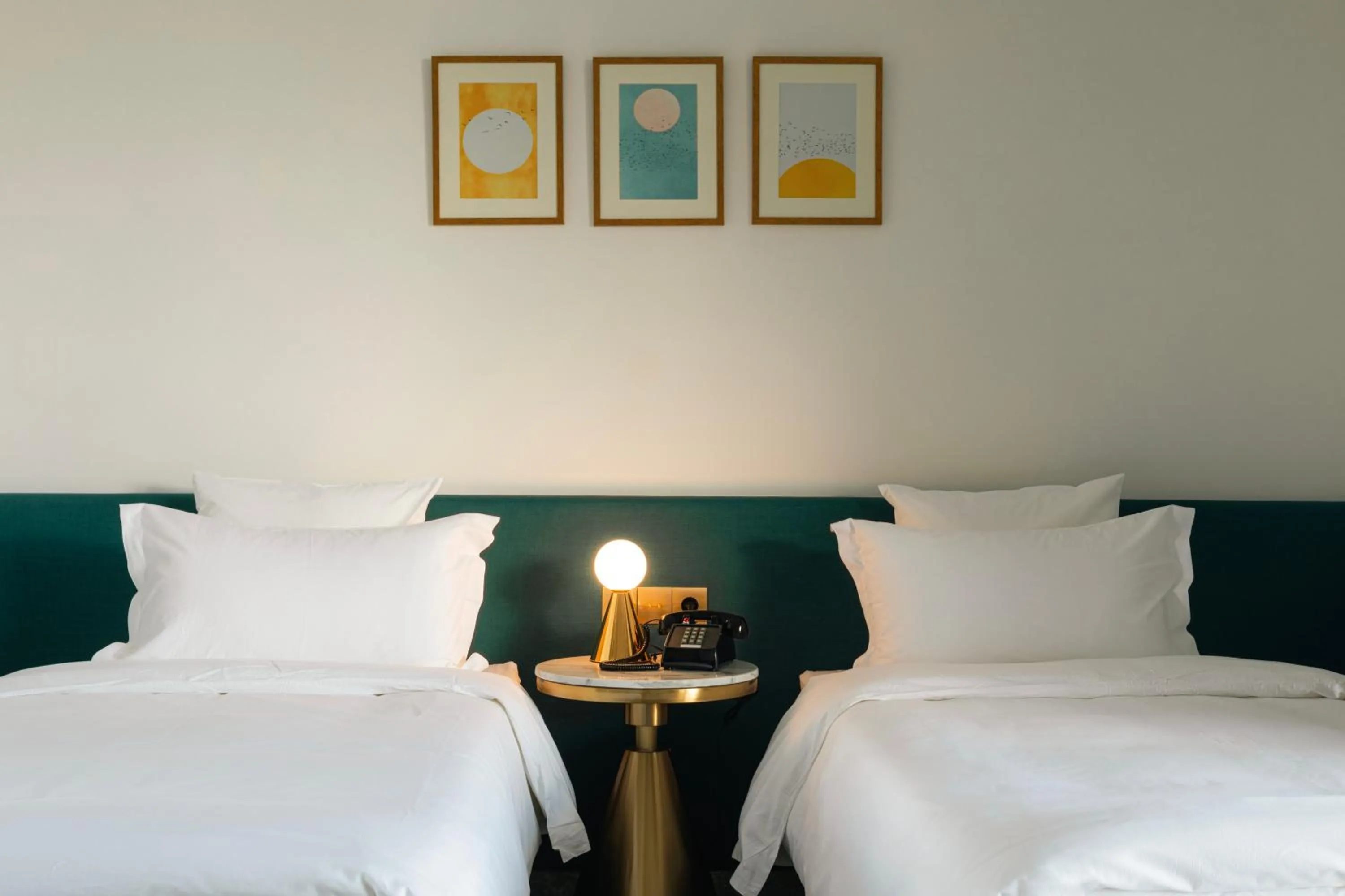 Bedroom, Bed in Castor & Pollux Hotel